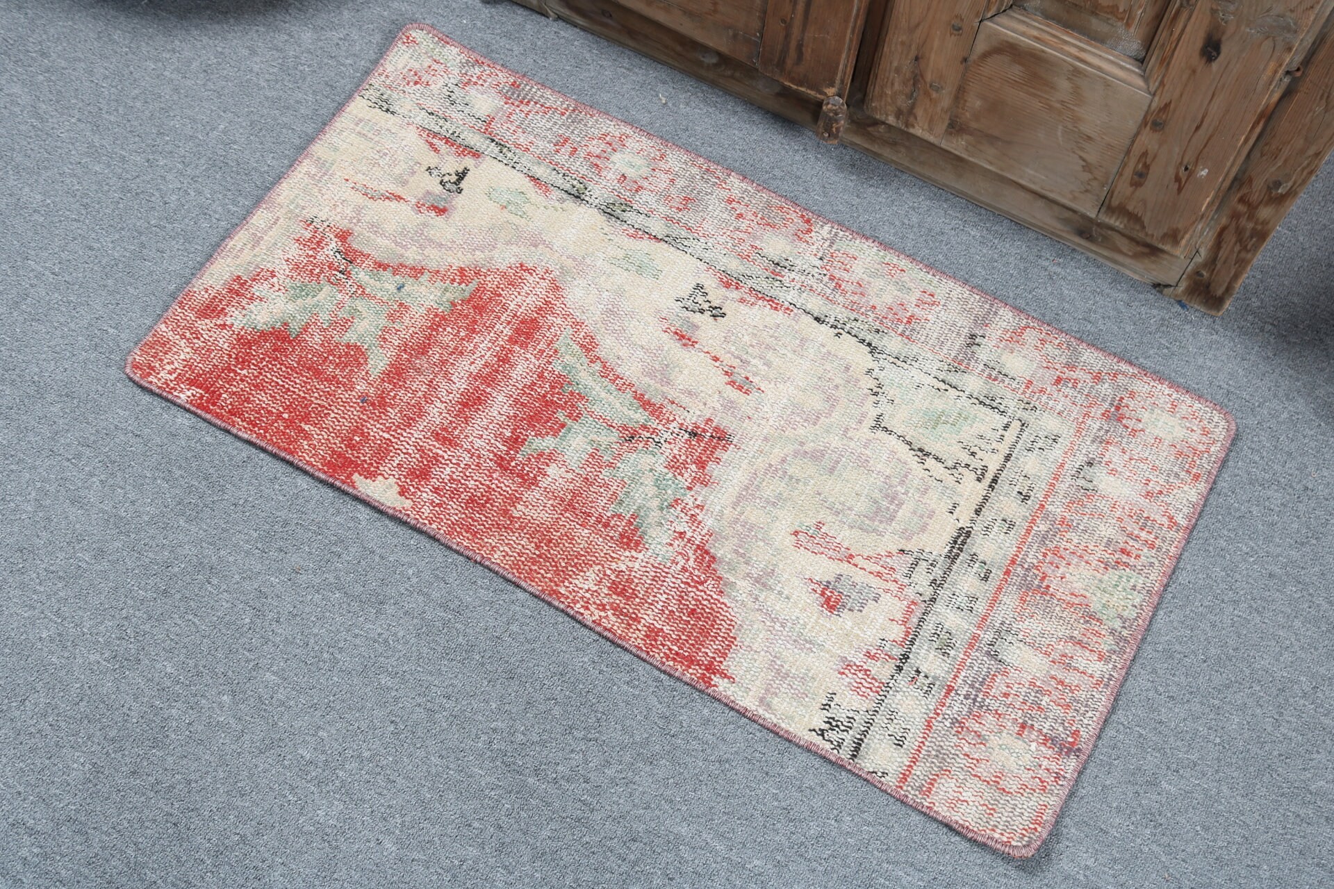 Entry Rug, Beige Luxury Rugs, 1.6x3.1 ft Small Rug, Rugs for Small Area, Vintage Rugs, Moroccan Rug, Bath Rugs, Turkish Rug, Neutral Rug