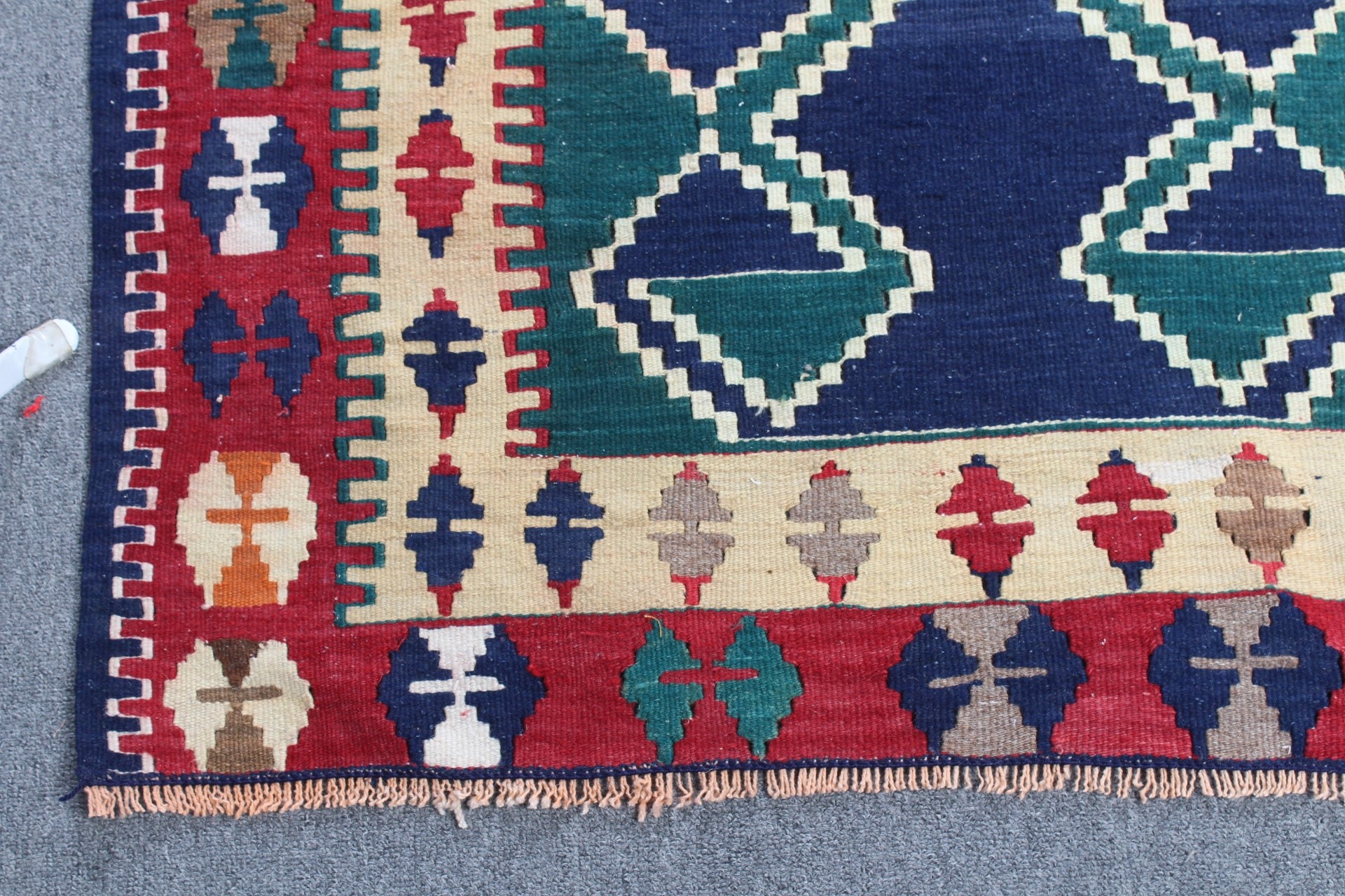 Rugs for Bath, Kilim, Turkish Rugs, Bright Rugs, Vintage Rug, Kitchen Rug, Oushak Rugs, Entry Rugs, 3.1x4.2 ft Small Rugs, Red Bedroom Rugs