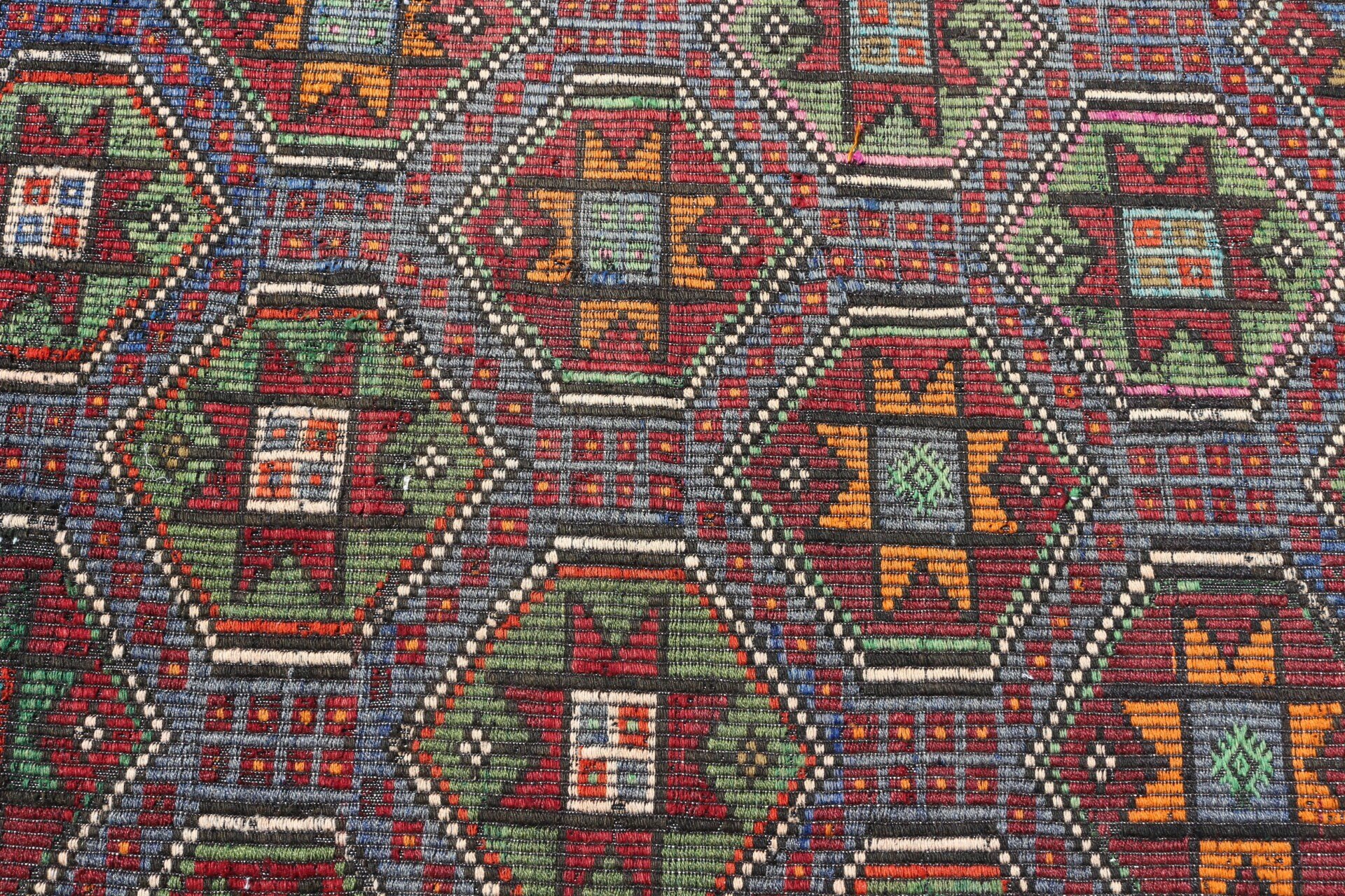 Vintage Rug, Wall Hanging Rugs, Green Kitchen Rug, Floor Rug, Turkish Rug, Bedroom Rugs, Kilim, Home Decor Rug, 3.2x4.4 ft Small Rug