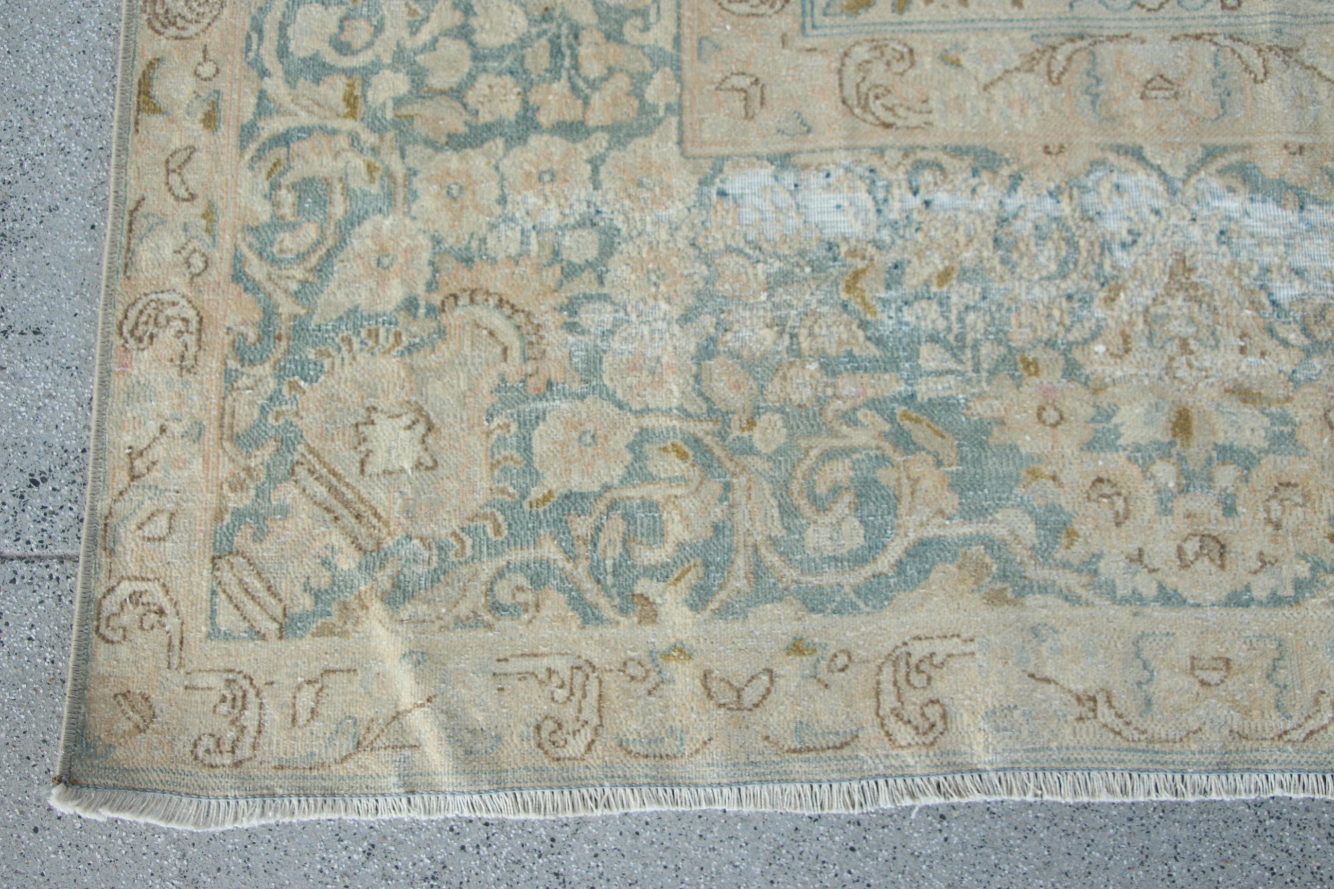 Türk Halısı, Mutfak Halısı, Oturma Odası Halıları, 9.5x13.3 ft Büyük Boy Halılar, Bej Anadolu Halısı, Türkiye Halısı, Salon Halısı, Vintage Halılar, Yer Halısı