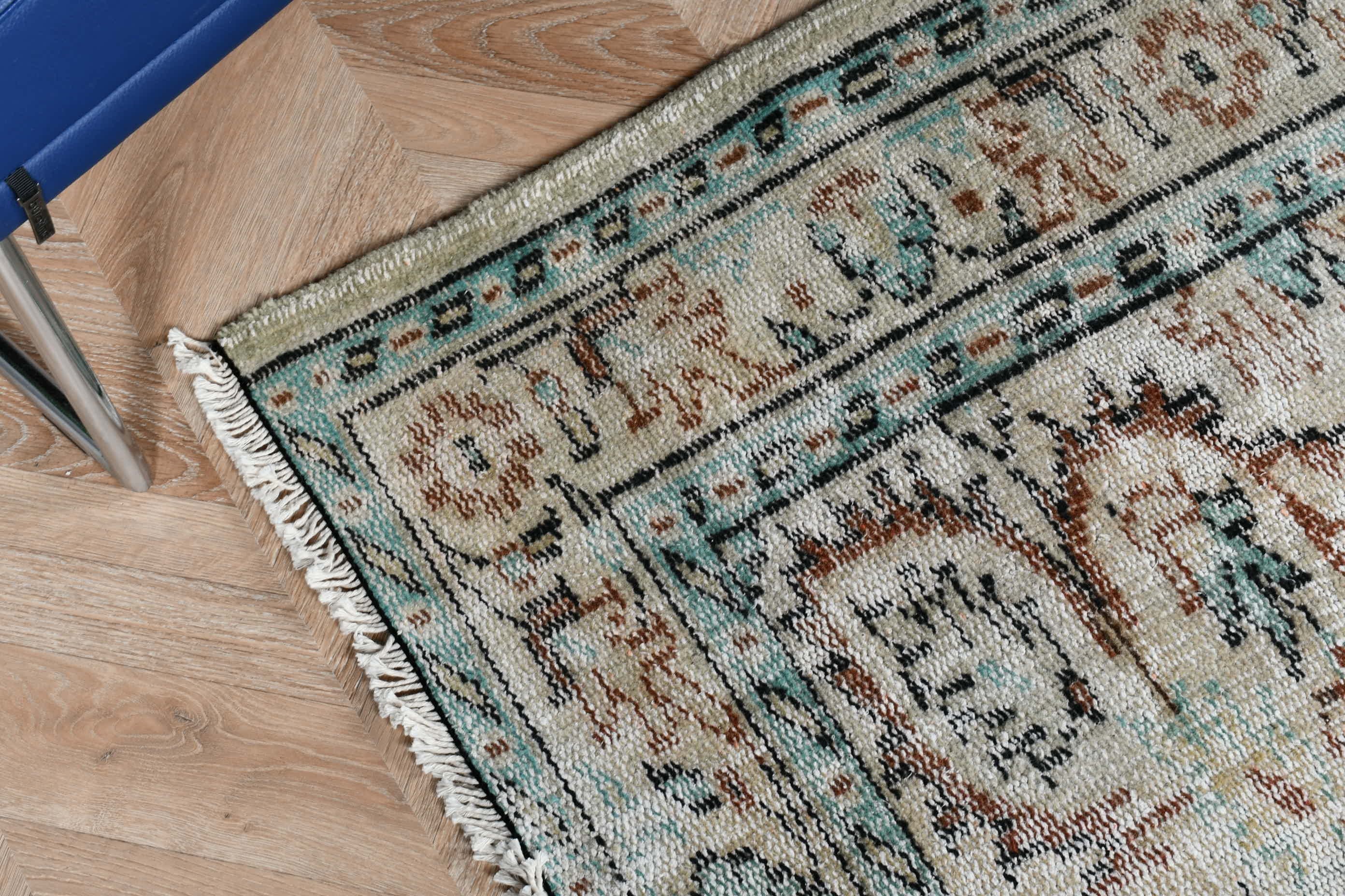 Vintage Rug, Salon Rugs, Turkish Rug, Old Rug, Floor Rug, Aztec Rug, Green  5.4x8 ft Large Rug, Dining Room Rugs, Oriental Rug