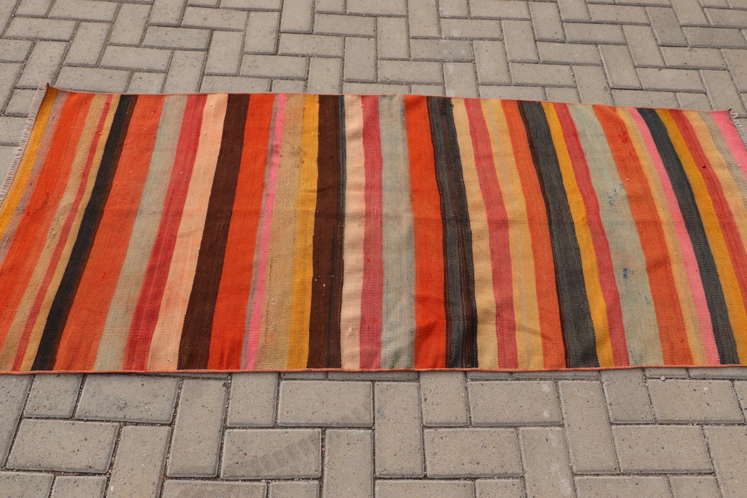 Yün Halılar, Kilim, Yer Halısı, Sarı Anadolu Halıları, Çocuk Halısı, Özel Halı, Türk Halısı, Vintage Halılar, Giriş Halıları, 2,7x6,7 ft Accent Halılar