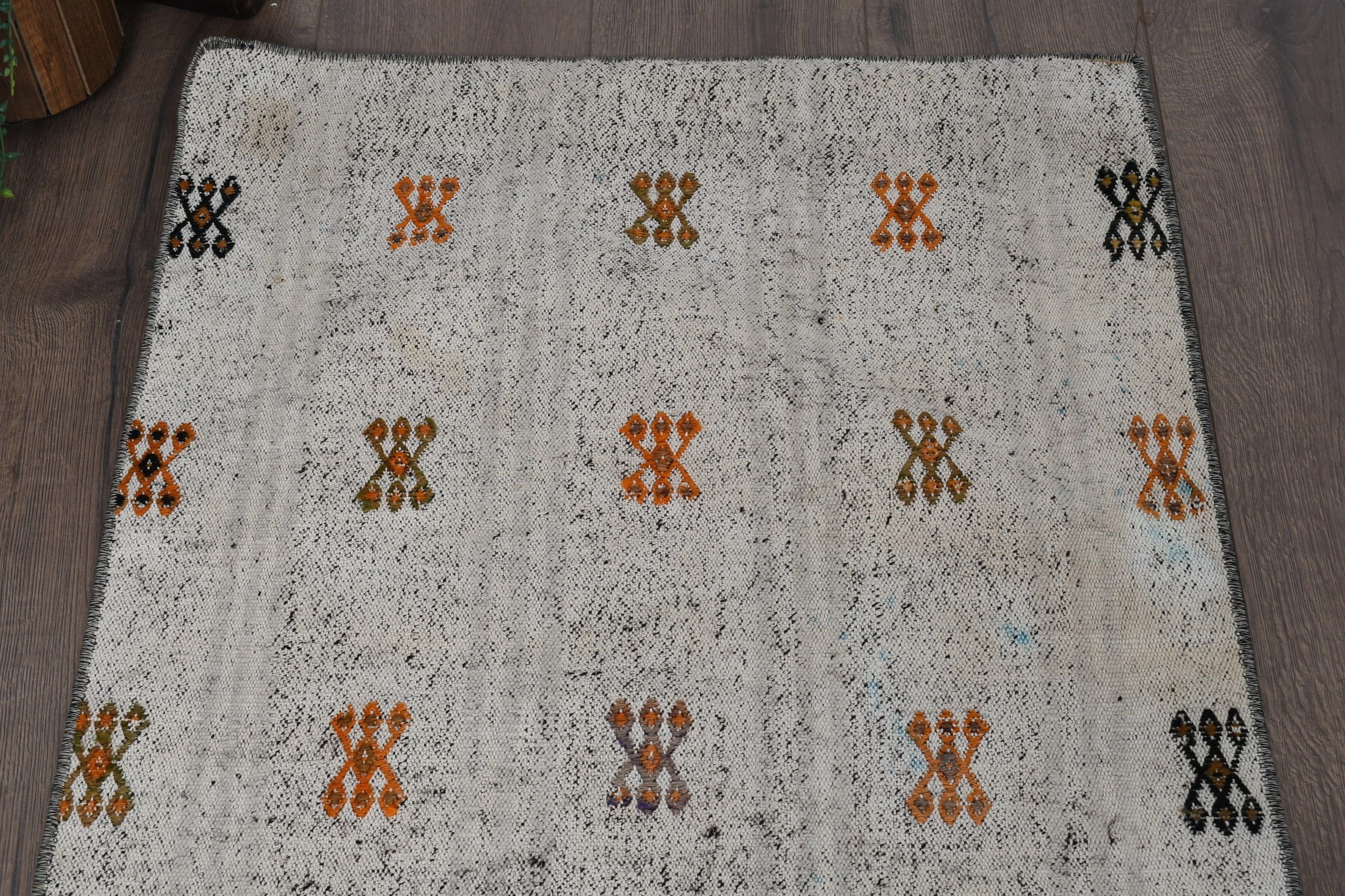 2.1x6.6 ft Runner Halıları, Bej Ev Dekorasyonu Halısı, Oushak Halısı, Türk Halısı, Vintage Halı, Kilim, Koridor Halıları, Havalı Halı, Koridor Halıları