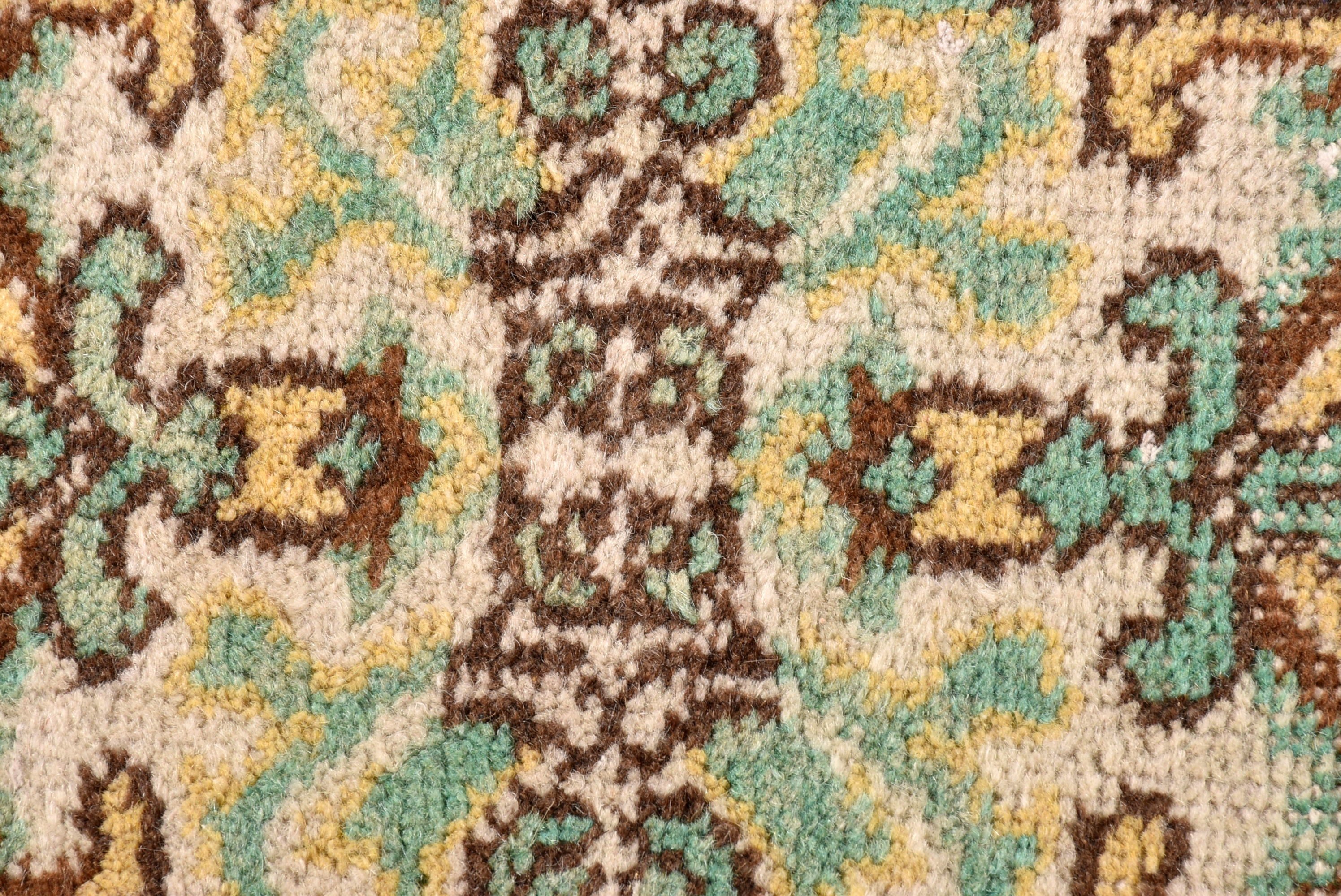 Yün Halı, Anadolu Halısı, Yatak Odası Halıları, Vintage Halılar, Türk Halısı, 3,7x7,3 ft Alan Halısı, Yemek Odası Halısı, Çocuk Halısı, Bej Yer Halısı