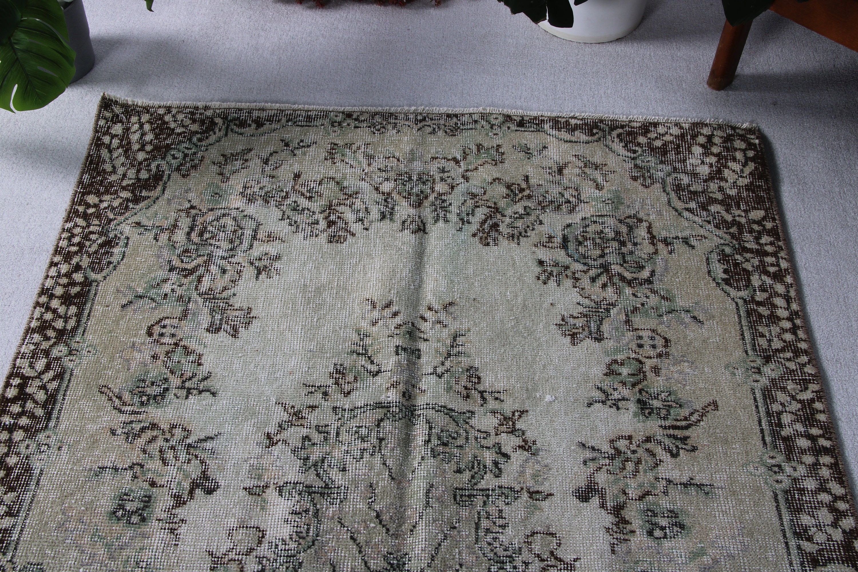 Yatak Odası Halıları, Dekoratif Halı, Giriş Halıları, 3,8x6,3 ft Vurgulu Halılar, Yün Halılar, Çocuk Halısı, Kahverengi Oryantal Halı, Vintage Halılar, Türk Halısı