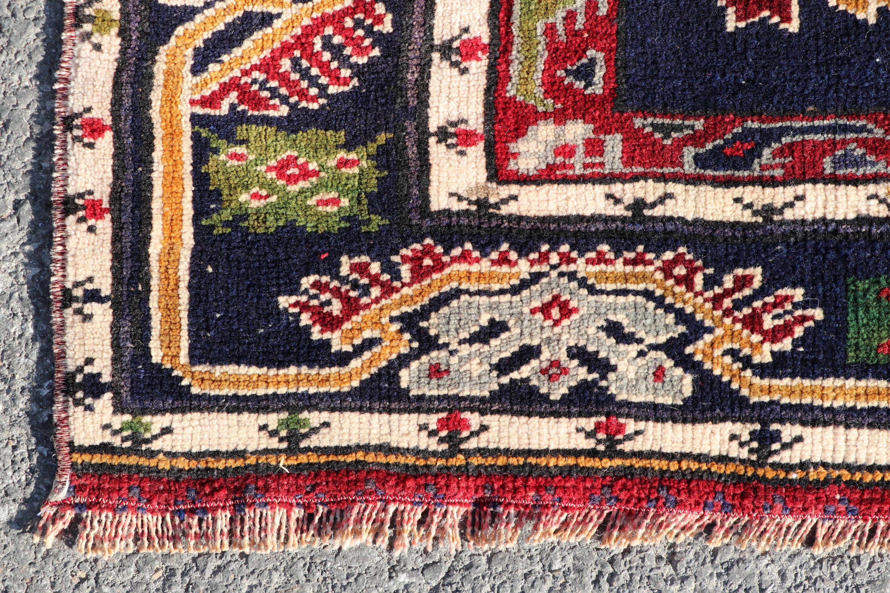 Antique Rug, Rugs for Entry, Red Moroccan Rugs, Turkish Rugs, 3.6x6 ft Accent Rug, Bedroom Rug, Vintage Rug, Nursery Rugs