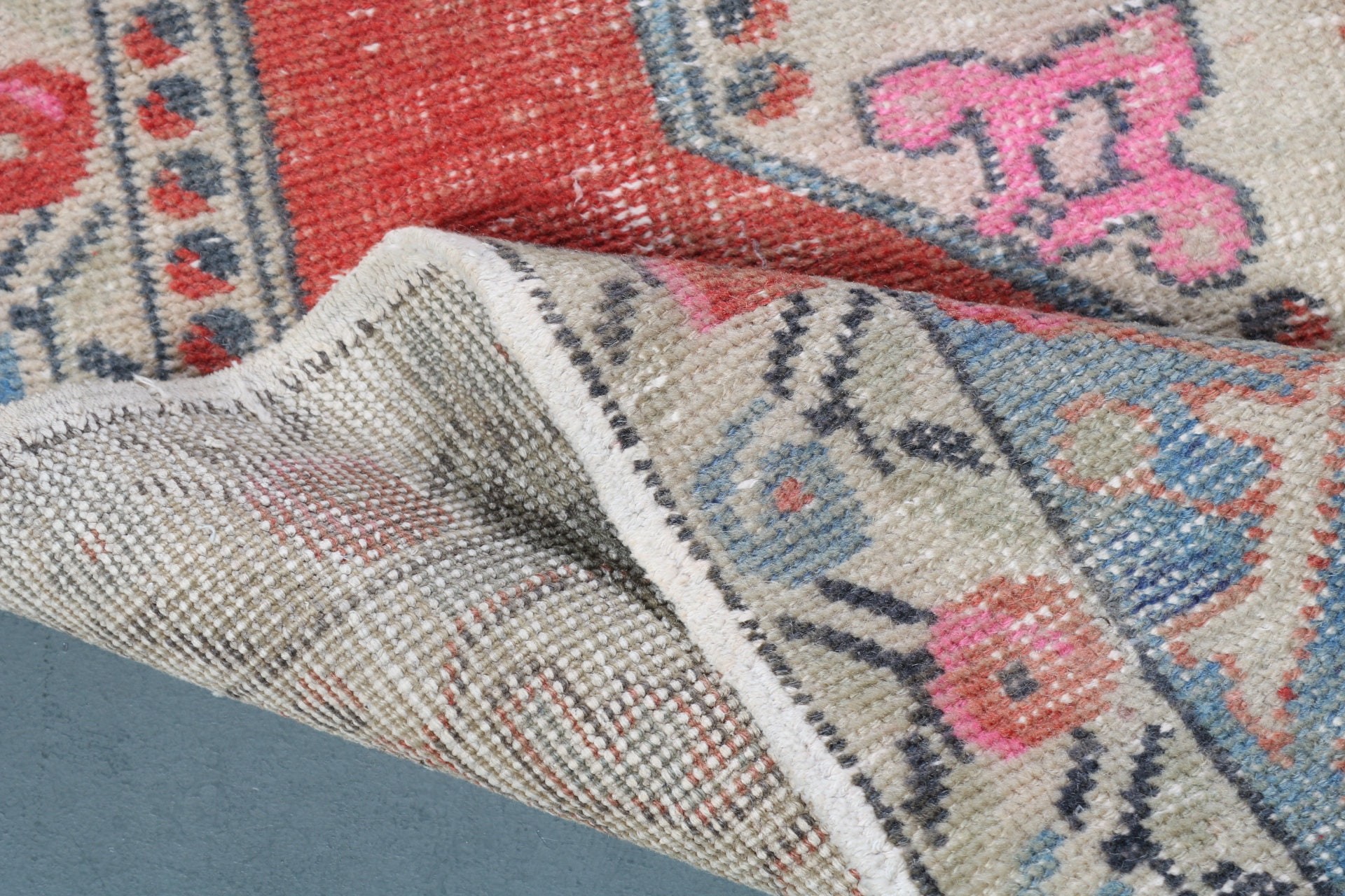 Kitchen Rugs, Farmhouse Decor Rug, 4.4x6.9 ft Area Rug, Bedroom Rug, Indoor Rug, Vintage Rug, Turkish Rug, Home Decor Rug, Rugs for Nursery