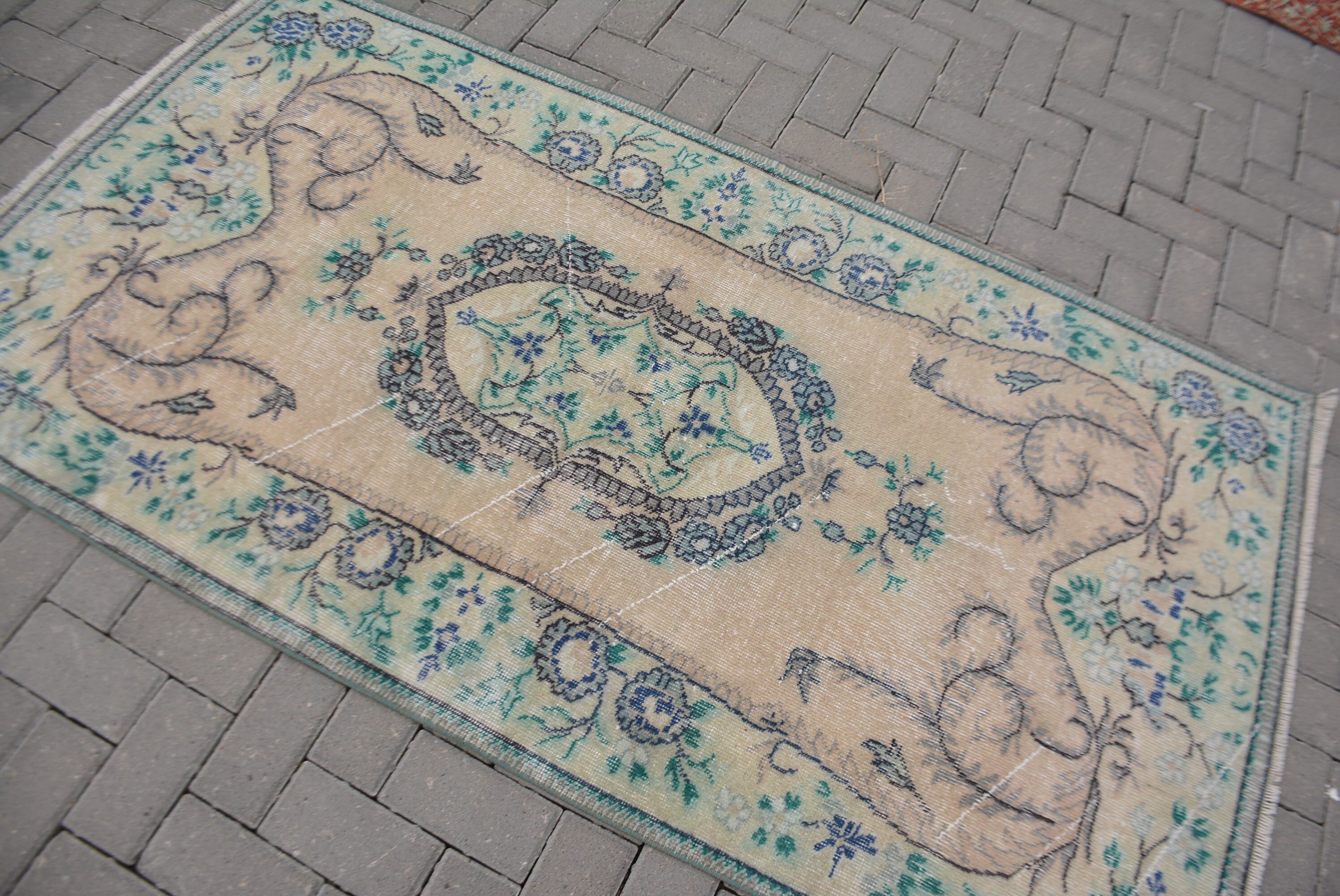 Kitchen Rugs, Bedroom Rug, Outdoor Rug, Antique Rug, Vintage Rug, 3.5x6.6 ft Accent Rugs, Nursery Rugs, Rugs for Nursery, Turkish Rug