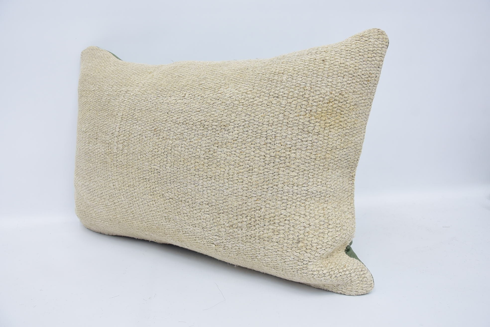 Vintage Kilim Throw Pillow, Vintage Kilim Pillow, Home Decor Pillow, 16"x24" Beige Pillow, Vintage Kilim Pillow Cushion
