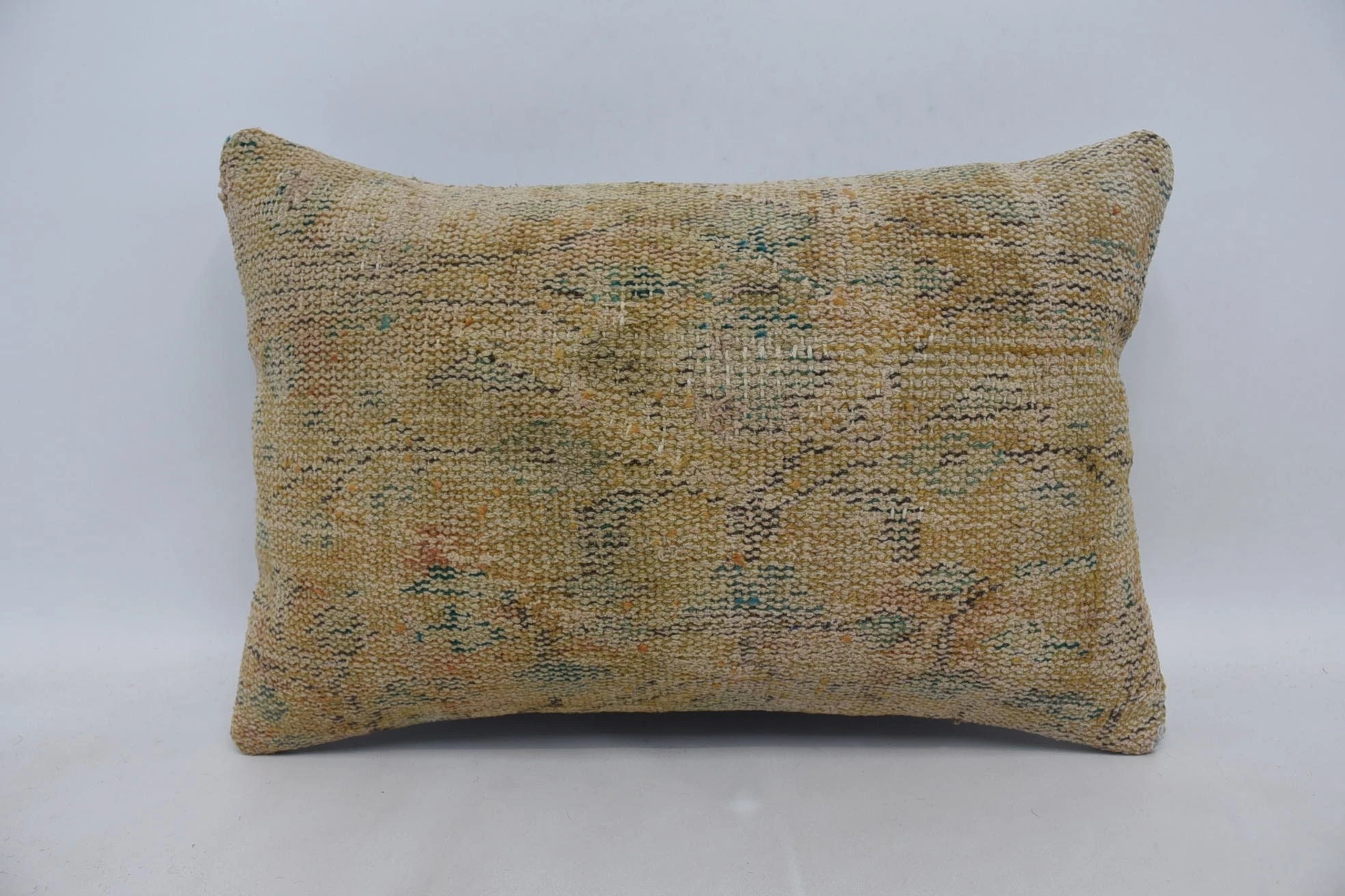 Pattern Throw Pillow Case, Home Decor Pillow, 16"x24" Beige Pillow Cover, Turkish Corner Cushion, Turkish Pillow, Pillow for Sofa