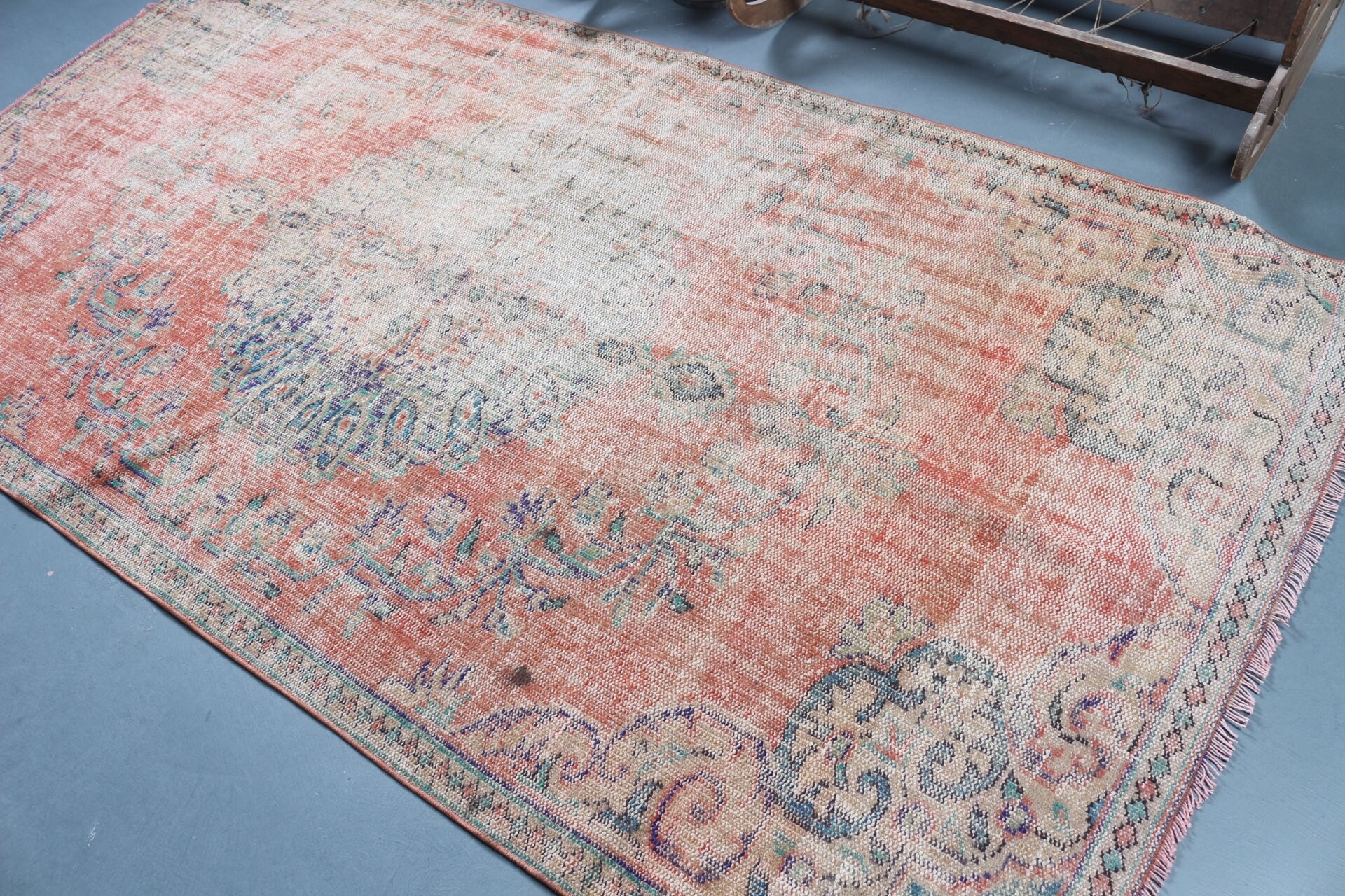 Outdoor Rug, Salon Rugs, 4.8x8.8 ft Large Rug, Dining Room Rugs, Vintage Rugs, Oriental Rug, Turkish Rug, Red Antique Rug, Anatolian Rug