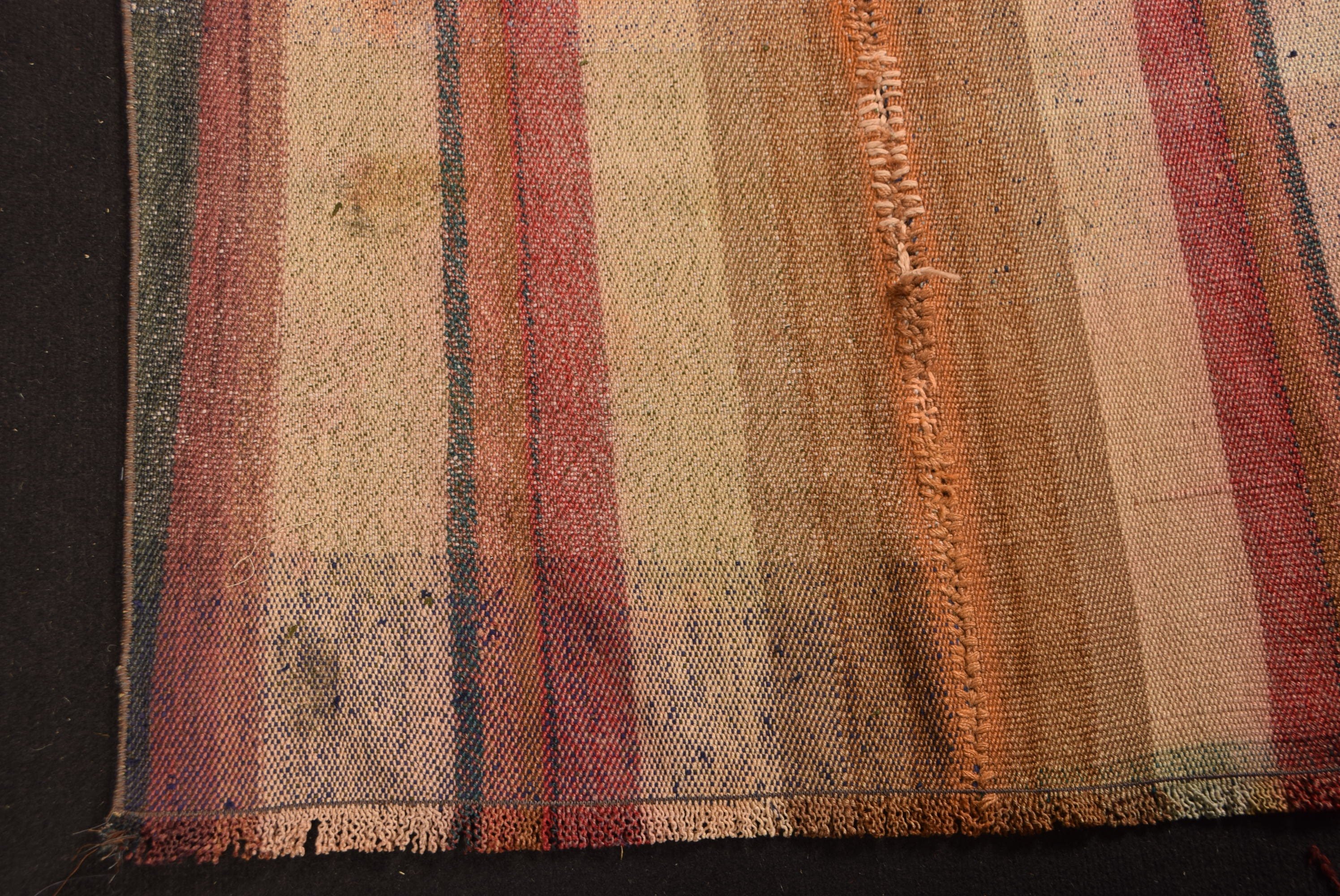 Mutfak Halısı, Vintage Halı, Kilim, Giriş Halısı, 3,1x6,5 ft Vurgu Halısı, Yer Halıları, Oryantal Halı, Türk Halısı, Anadolu Halıları, Kırmızı Yün Halılar