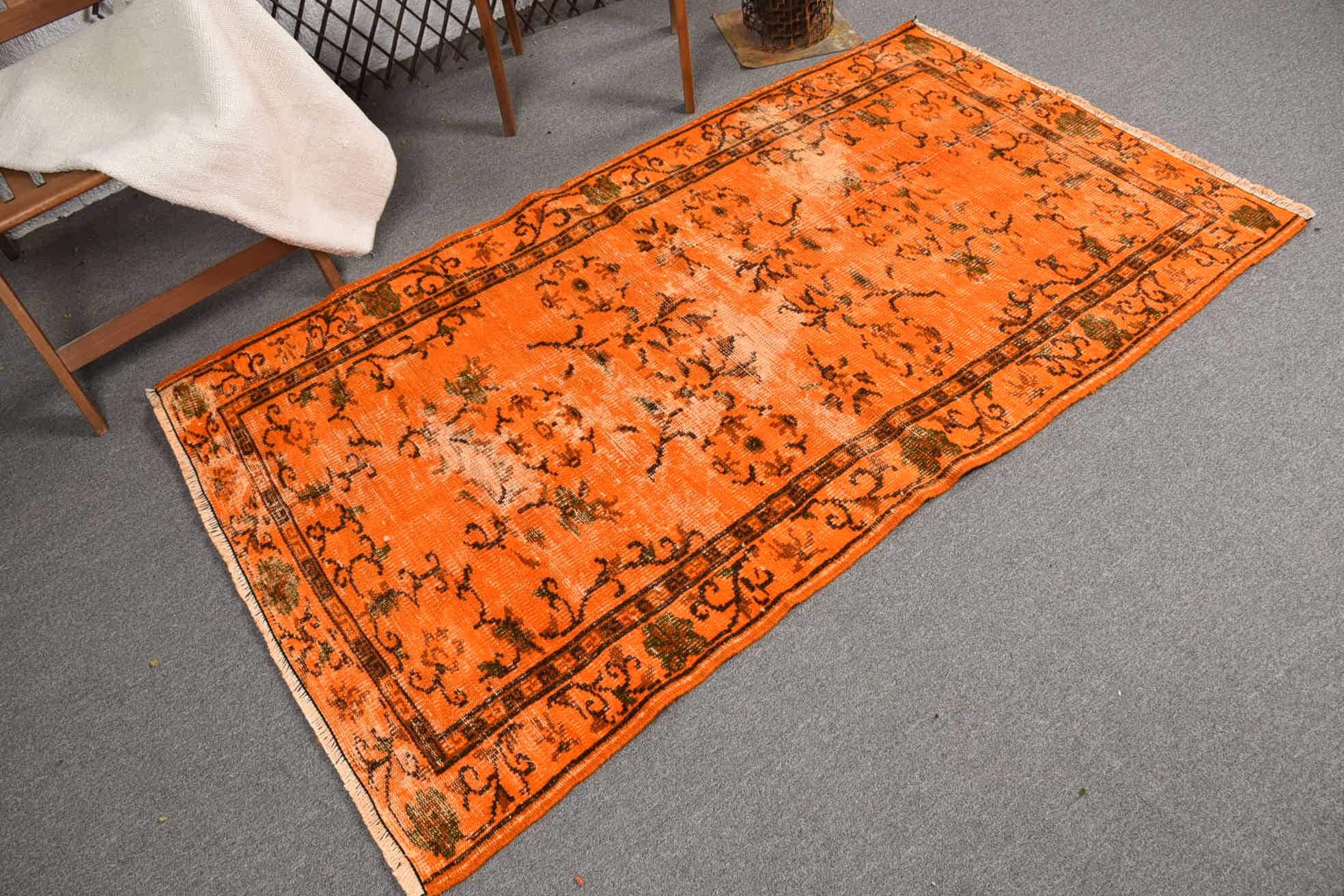 Eski Halılar, Oushak Halıları, Türk Halısı, Antika Halılar, Çocuk Odası Halıları, Vintage Halı, Yatak Odası Halıları, 3,5x6,2 ft Aksan Halıları, Sanat Halısı, Mutfak Halısı