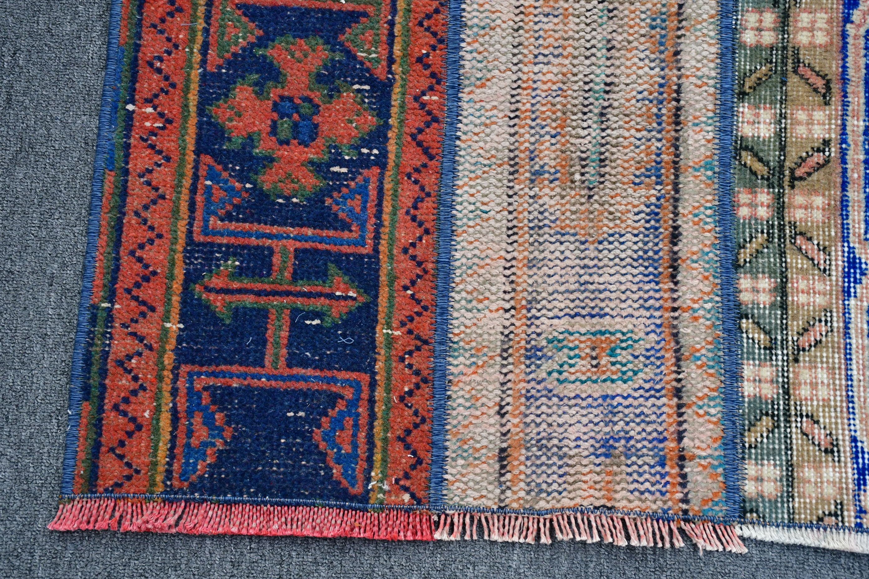 Moroccan Rugs, 2.4x9.1 ft Runner Rug, Corridor Rug, Vintage Rug, Rugs for Stair, Turkish Rugs, Hallway Rugs, Natural Rug, Anatolian Rug