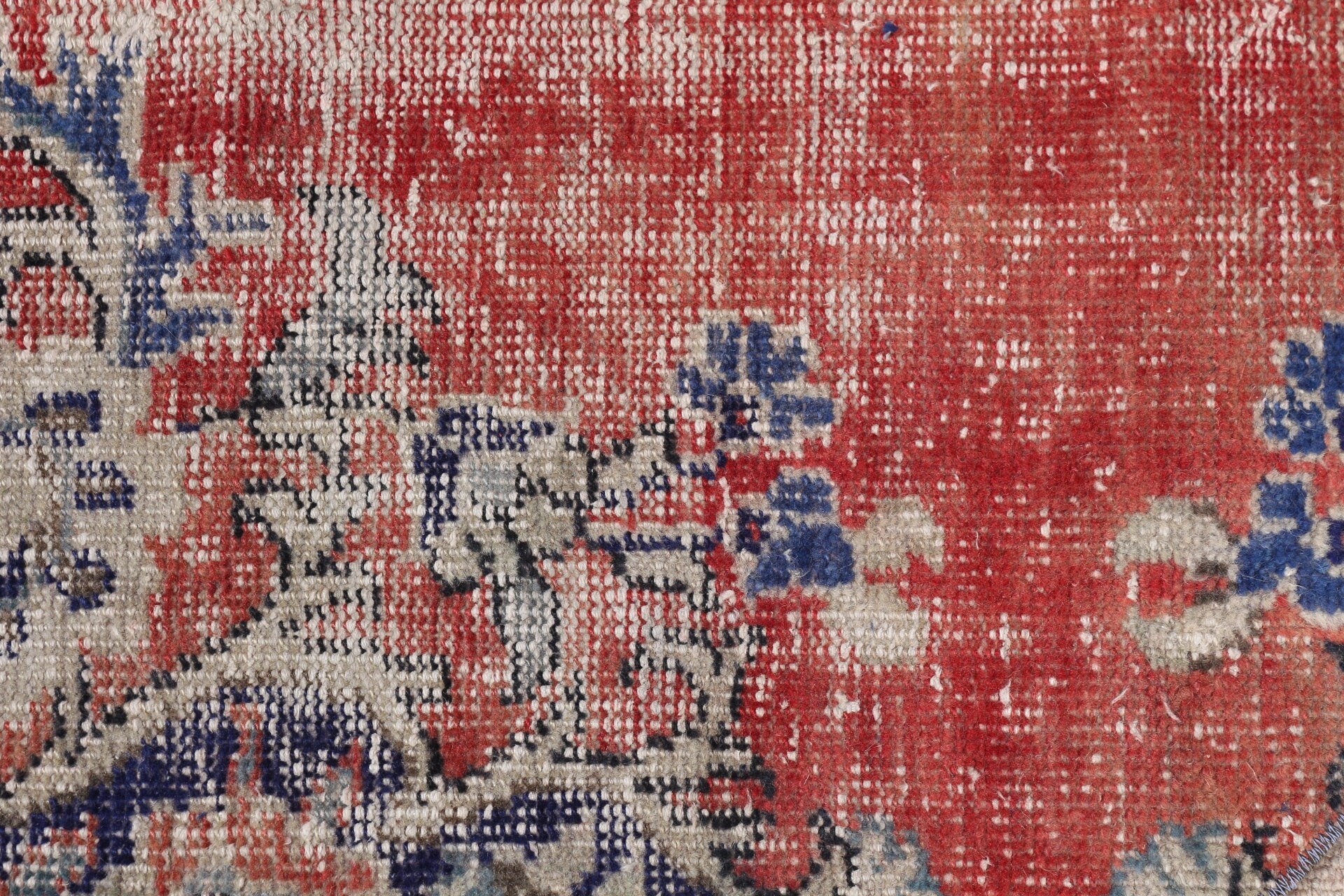 Red  2.5x1.5 ft Small Rug, Vintage Rug, Turkish Rugs, Rugs for Entry, Kitchen Rug, Cool Rug, Wall Hanging Rug