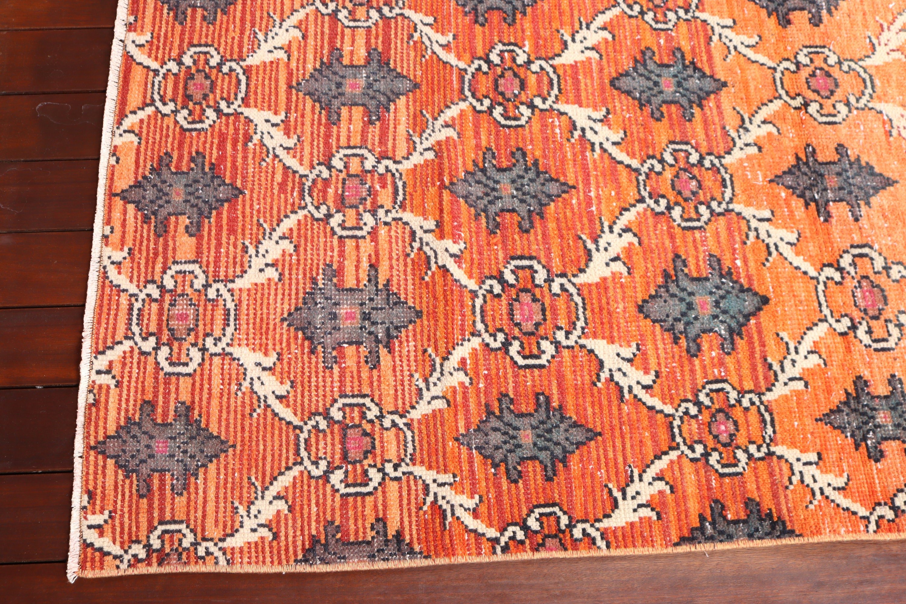 Ofis Halıları, Çocuk Halıları, Vintage Halılar, Geometrik Halılar, Giriş Halıları, Kırmızı 2.8x6.1 ft Accent Halılar, Türk Halıları