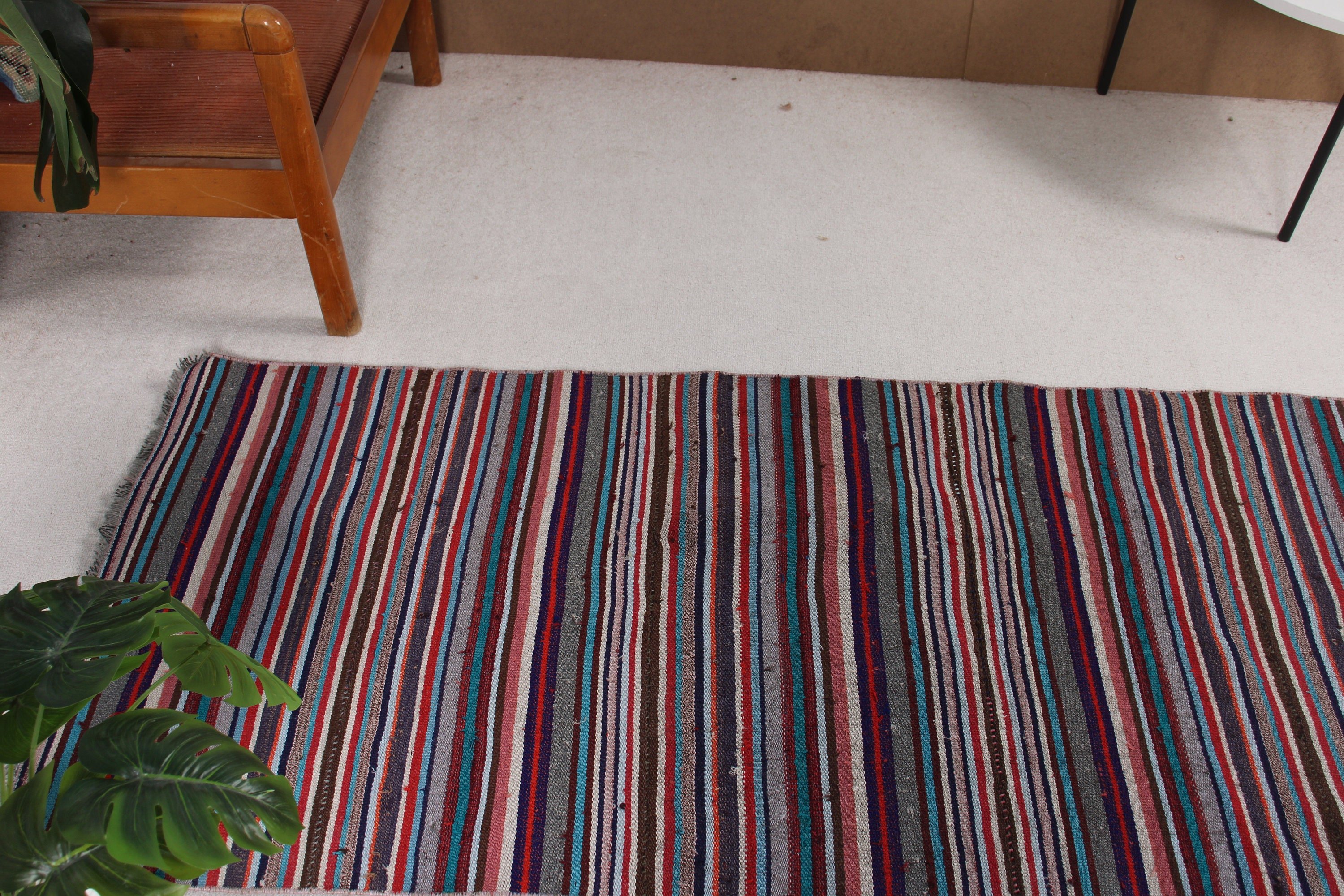 Kilim, Mor Oushak Halı, Türk Halıları, Beni Ourain Runner Halıları, Fas Halıları, Vintage Halı, 2.5x6.8 ft Runner Halıları, Nötr Halılar