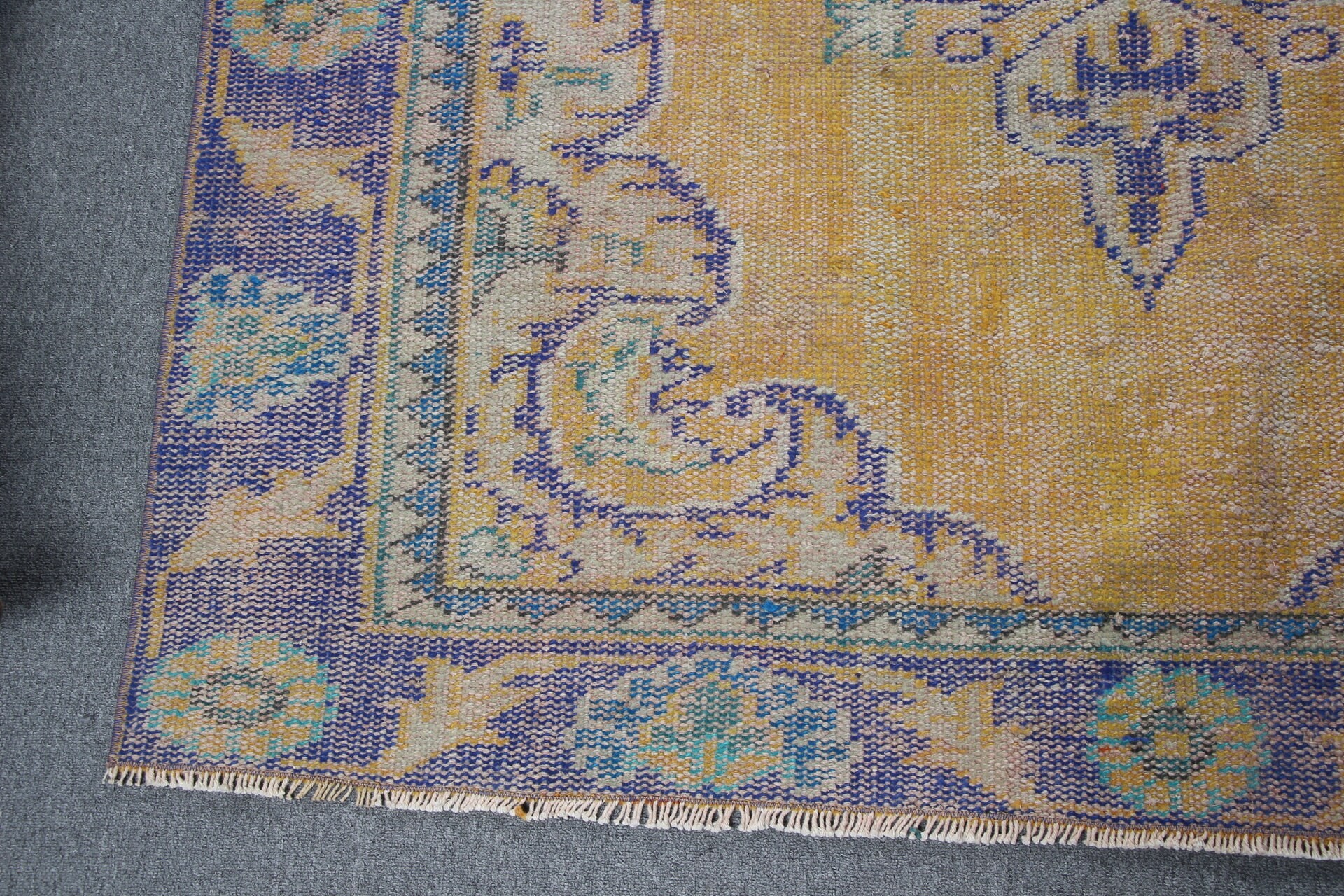 Rugs for Dining Room, Antique Rug, Yellow Bedroom Rugs, Dining Room Rugs, 5.2x8.6 ft Large Rug, Anatolian Rugs, Turkish Rug, Vintage Rugs