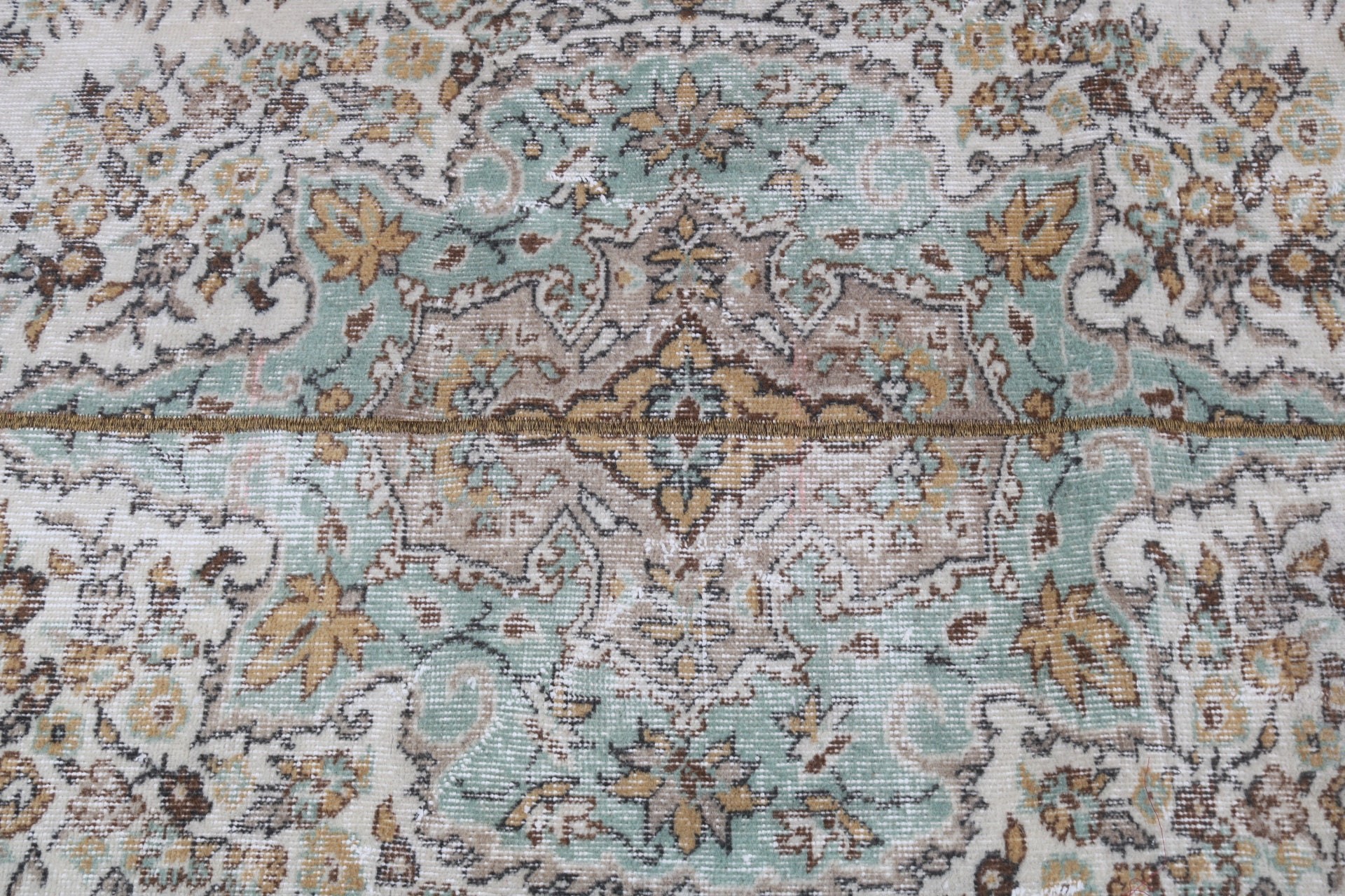 Boho Bölge Halıları, 3,7x6,5 ft Alan Halıları, Türk Halıları, Modern Halı, Yün Halı, Bej El Dokuma Halılar, Yer Halıları, Vintage Halılar, Yer Halıları