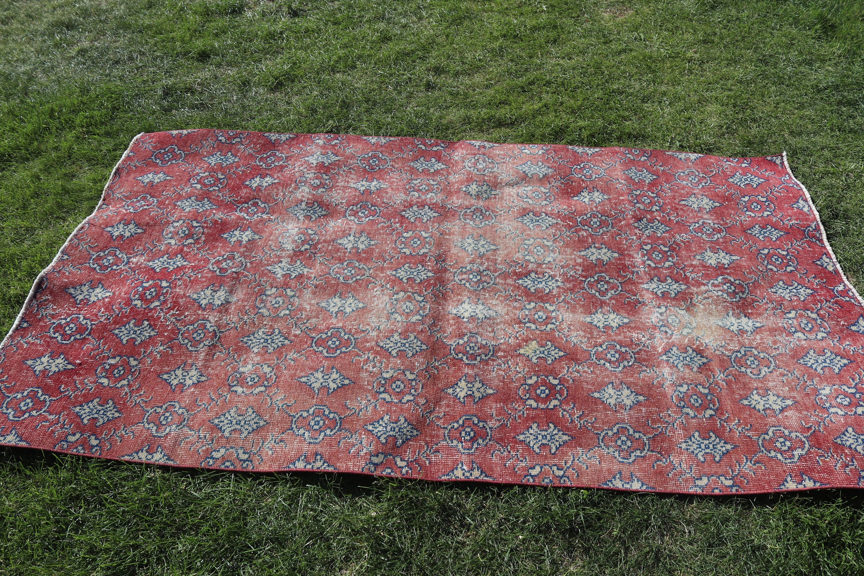 Ofis Halısı, 3.7x6.5 ft Alan Halısı, Modern Halı, Çocuk Halıları, Kırmızı Antika Halılar, Fas Halısı, Oturma Odası Halısı, Vintage Halı, Türk Halıları