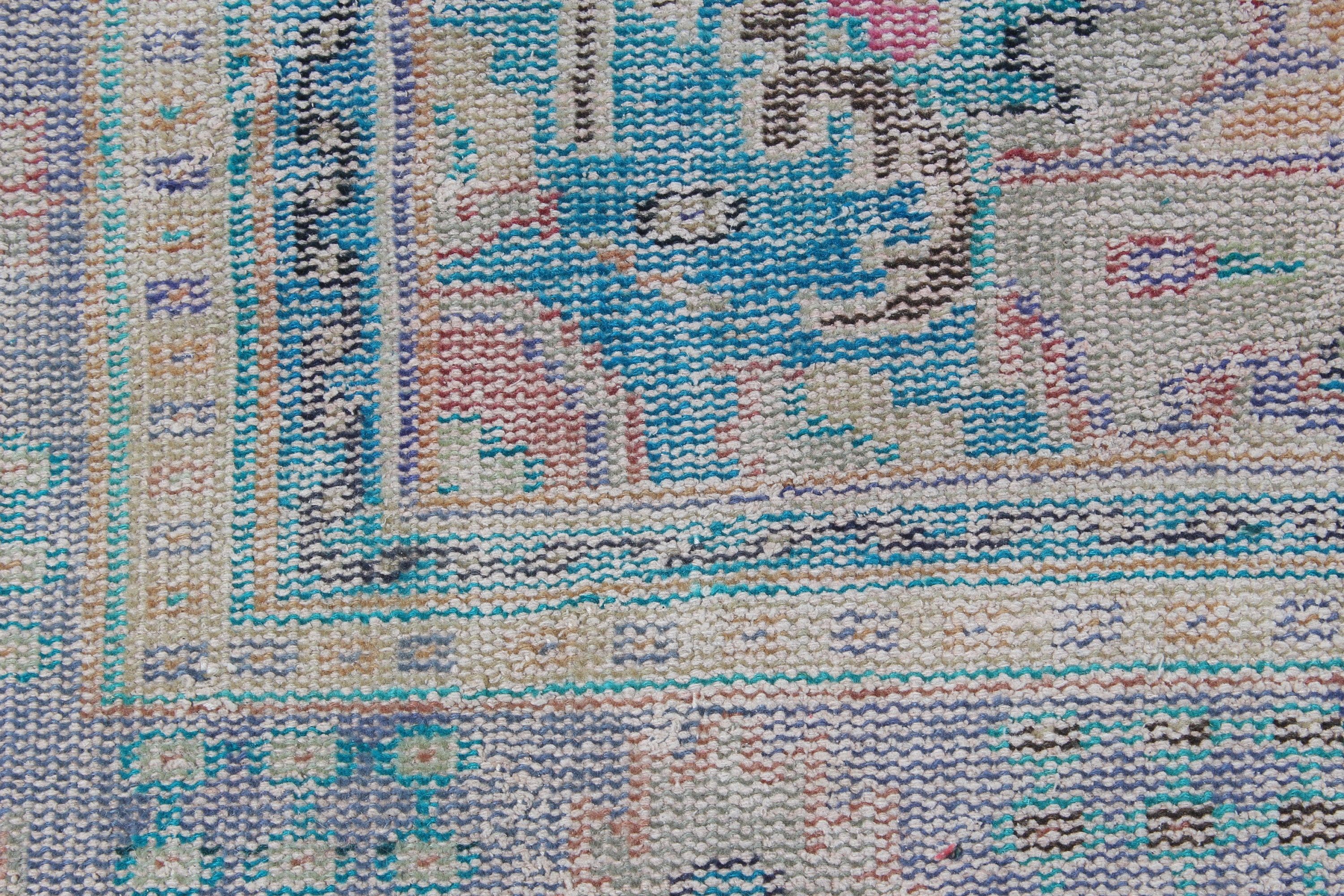 Türk Halısı, Büyük Boho Halıları, Yemek Odası Halısı, Etnik Halı, Vintage Halı, Sarı Oushak Halısı, Oushak Halısı, Bildiri Halısı, 6,4x9,2 ft Büyük Halılar