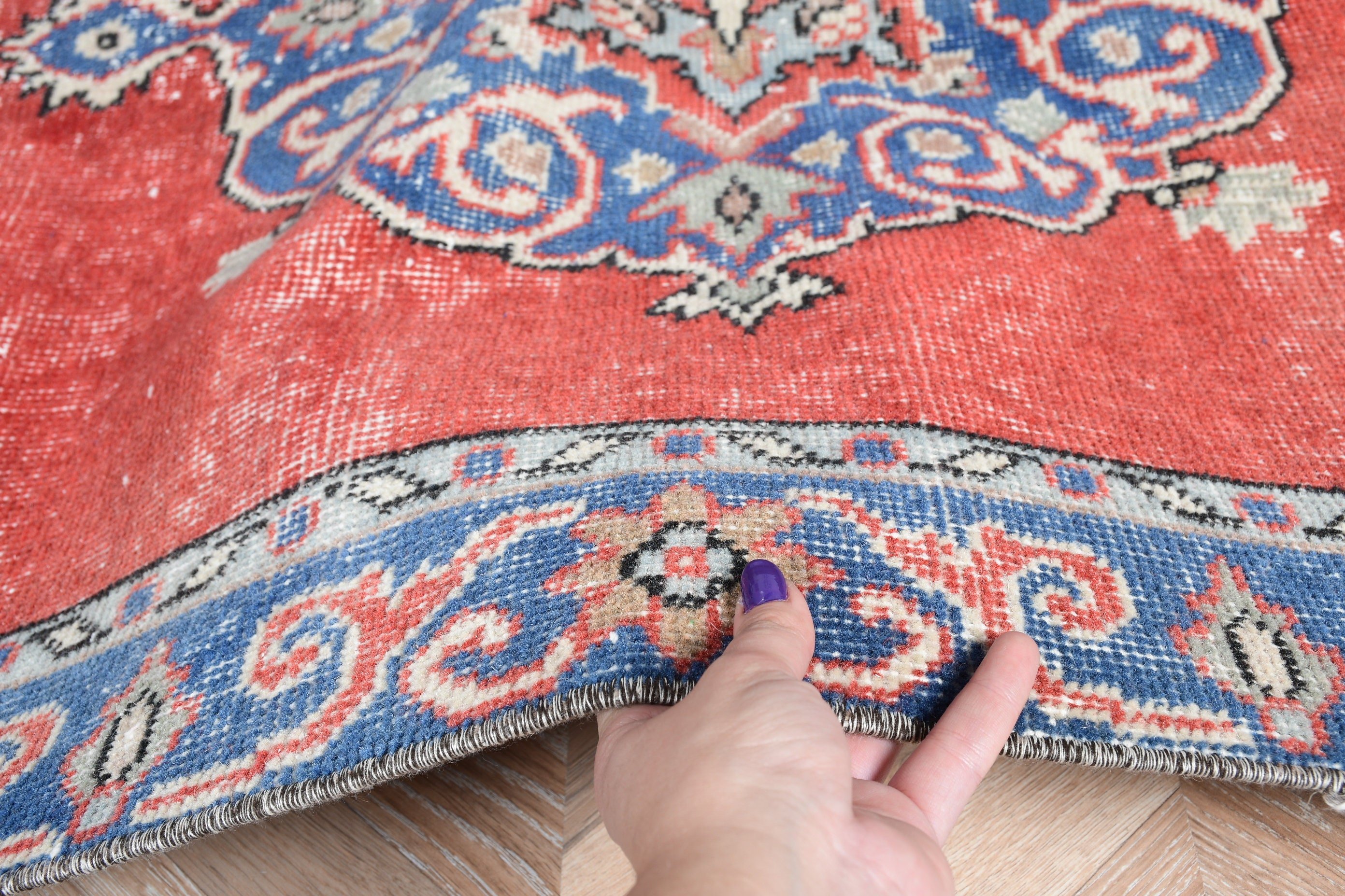 Entry Rug, Turkish Rug, Antique Rug, 3.5x6.6 ft Accent Rug, Vintage Rugs, Rugs for Entry, Nursery Rugs, Cool Rugs, Red Oriental Rug