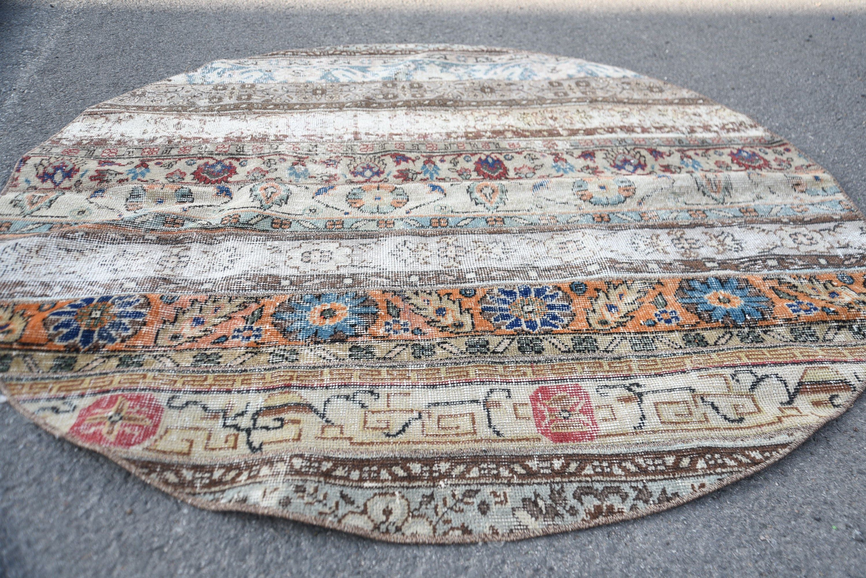 Kabile Halısı, Eski Halı, Yatak Odası Halıları, Yer Halıları, Vintage Halı, 4,8x4,8 ft Vurgu Halıları, Yatak Odası Halısı, Mutfak Halısı, Fas Halısı, Türk Halısı