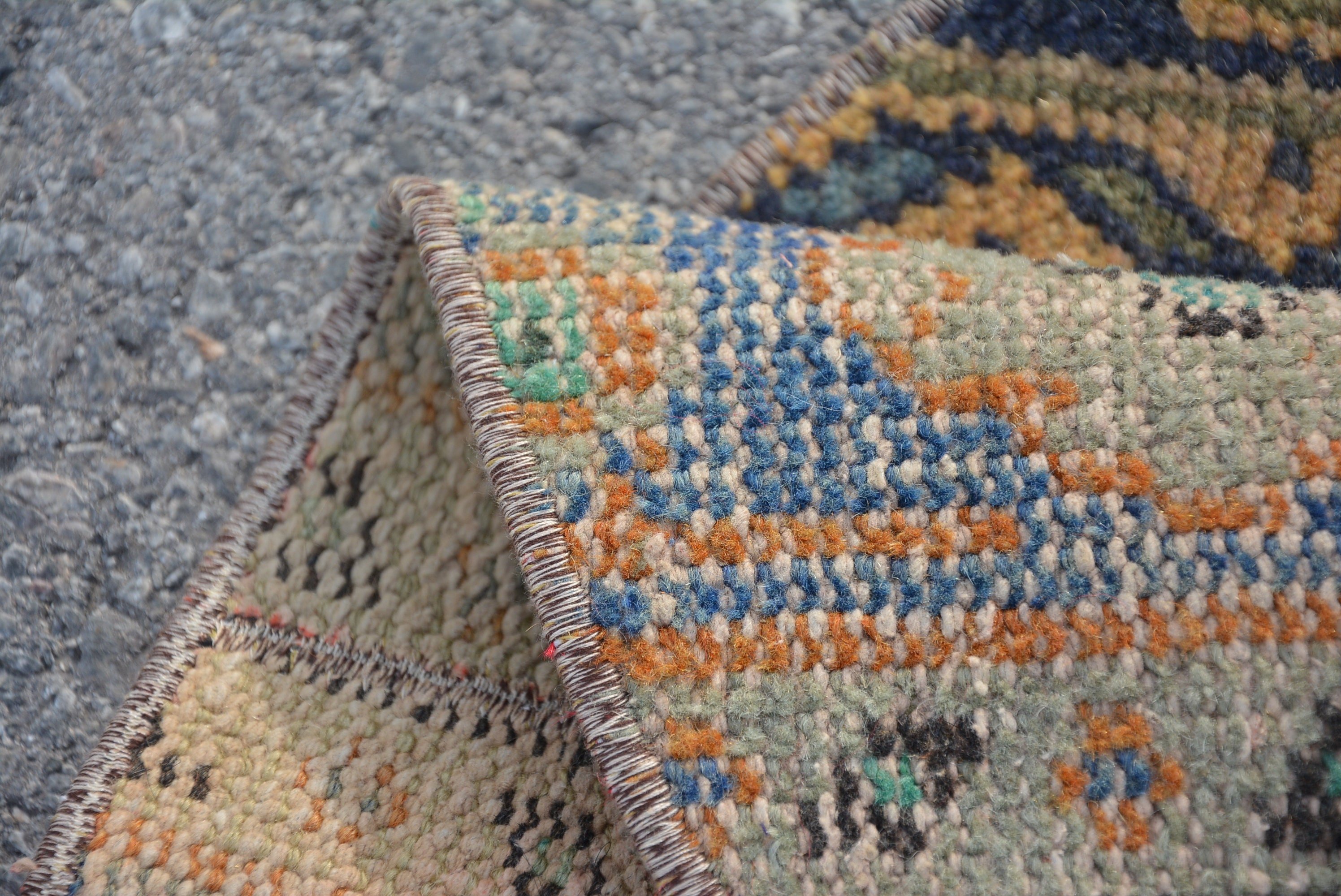 Kitchen Rug, Vintage Rug, Home Decor Rugs, Rugs for Door Mat, Turkish Rugs, Cute Rug, 2.9x2.9 ft Small Rug, Wall Hanging Rug, Bathroom Rugs