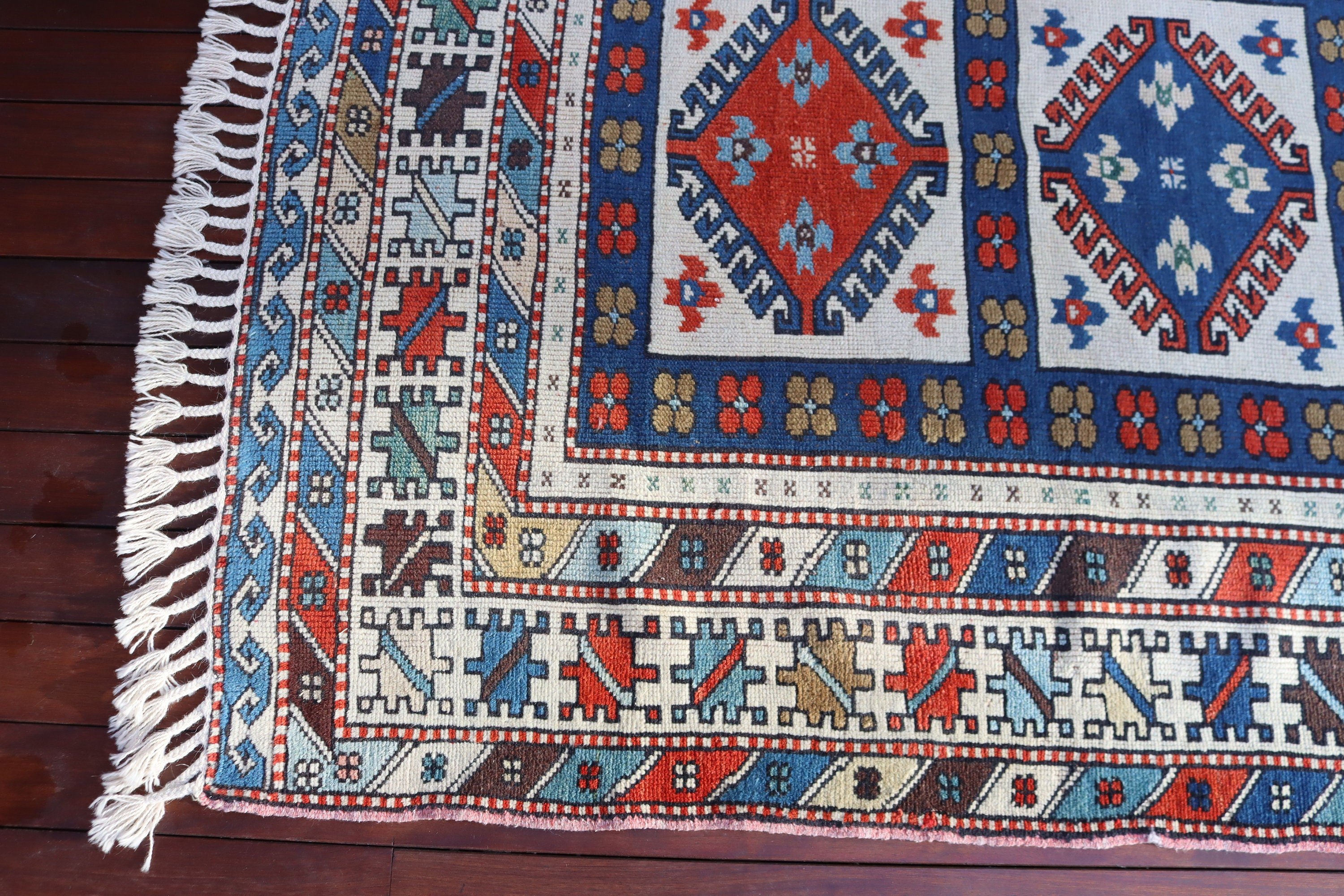 Yemek Odası Halıları, Soğuk Halı, Türk Halısı, Vintage Halılar, Boho Bölge Halıları, Bej Yün Halı, Bohem Halılar, 4,4x6,2 ft Alan Halıları, El Dokuma Halı