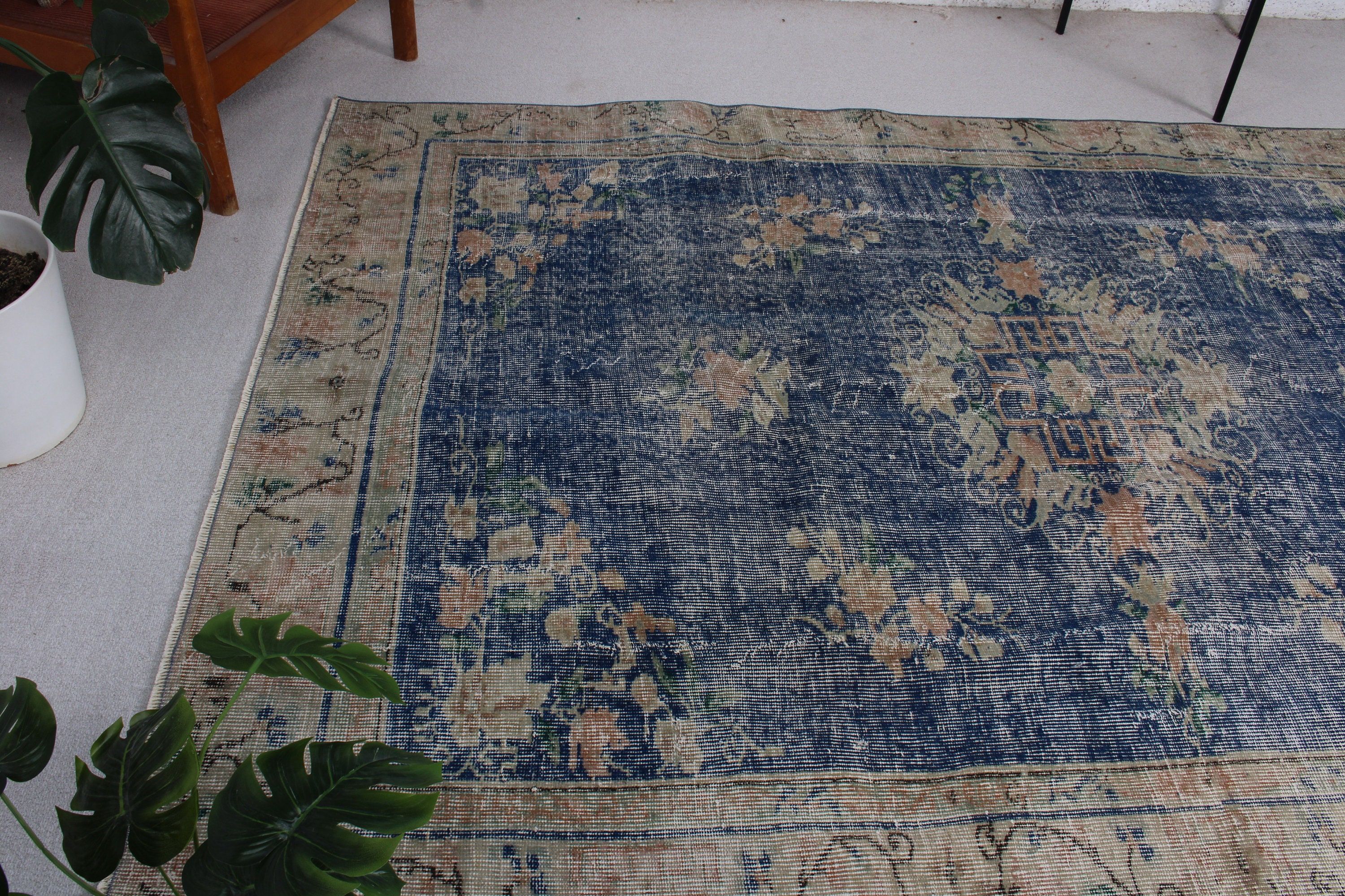 5.7x8.1 ft Büyük Halılar, Büyük Boho Halıları, Türk Halıları, Mutfak Halıları, Düz Dokuma Halılar, Bej Lüks Halılar, Vintage Halı, Büyük Vintage Halılar