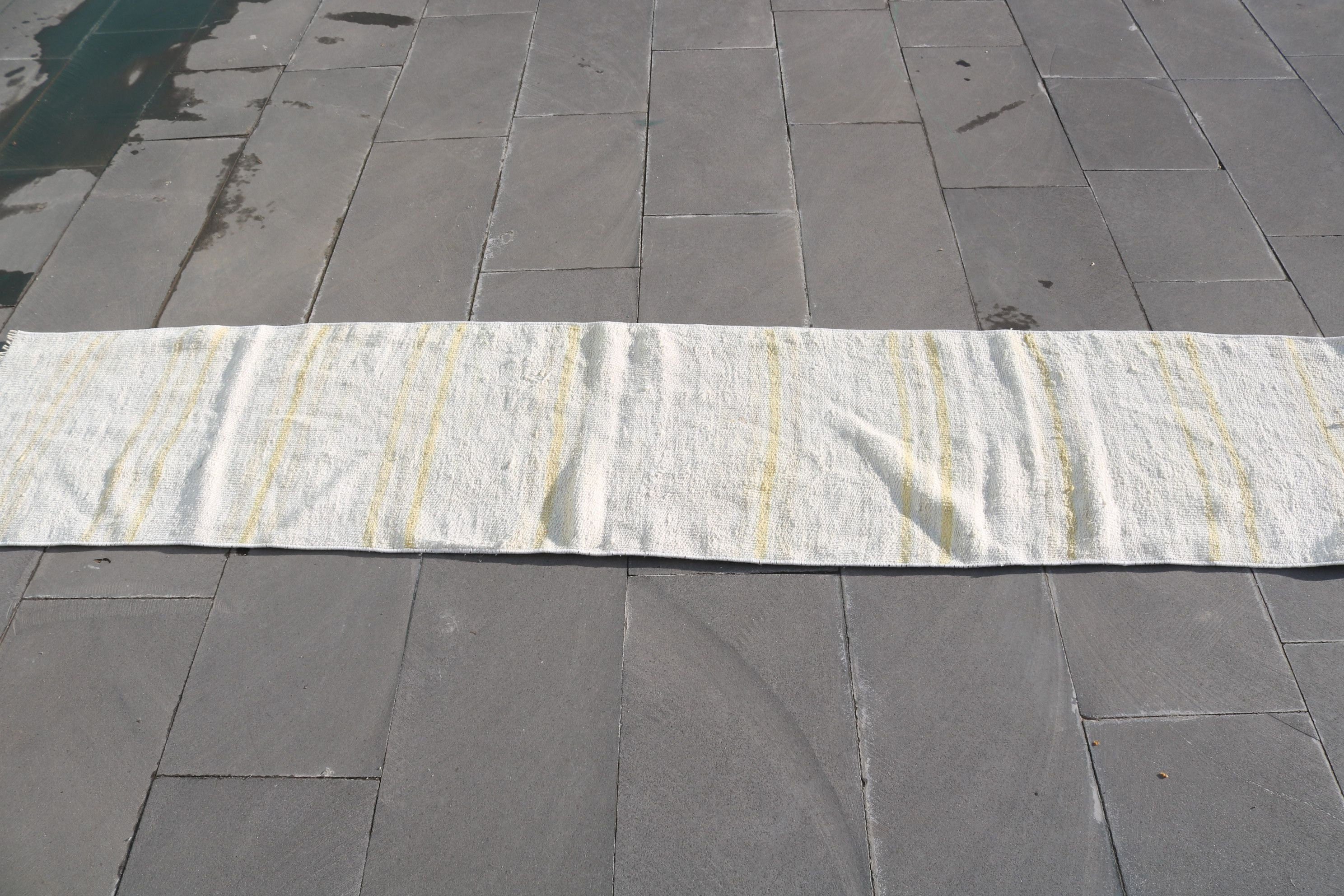 Pale Rug, Corridor Rugs, 1.6x8 ft Runner Rugs, Oushak Rug, Anatolian Rugs, Vintage Rug, Turkish Rug, Wool Runner Rug Rugs, Rugs for Stair