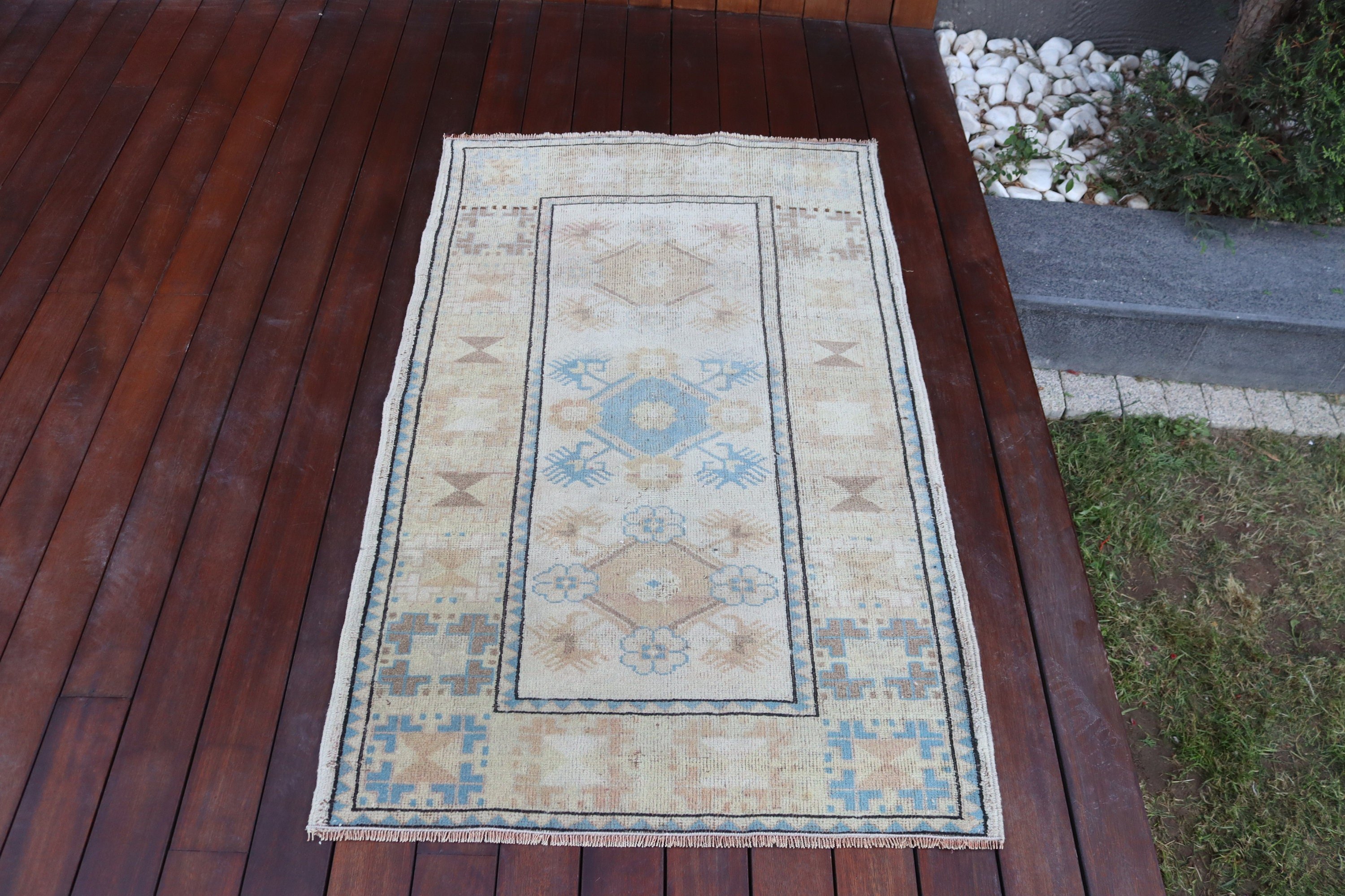 Düz Dokuma Halı, Vintage Halı, Araba Paspas Halıları, Türk Halısı, Mutfak Halıları, Aztek Halısı, Bej 2.6x4.3 ft Küçük Halılar, Yatak Odası Halıları