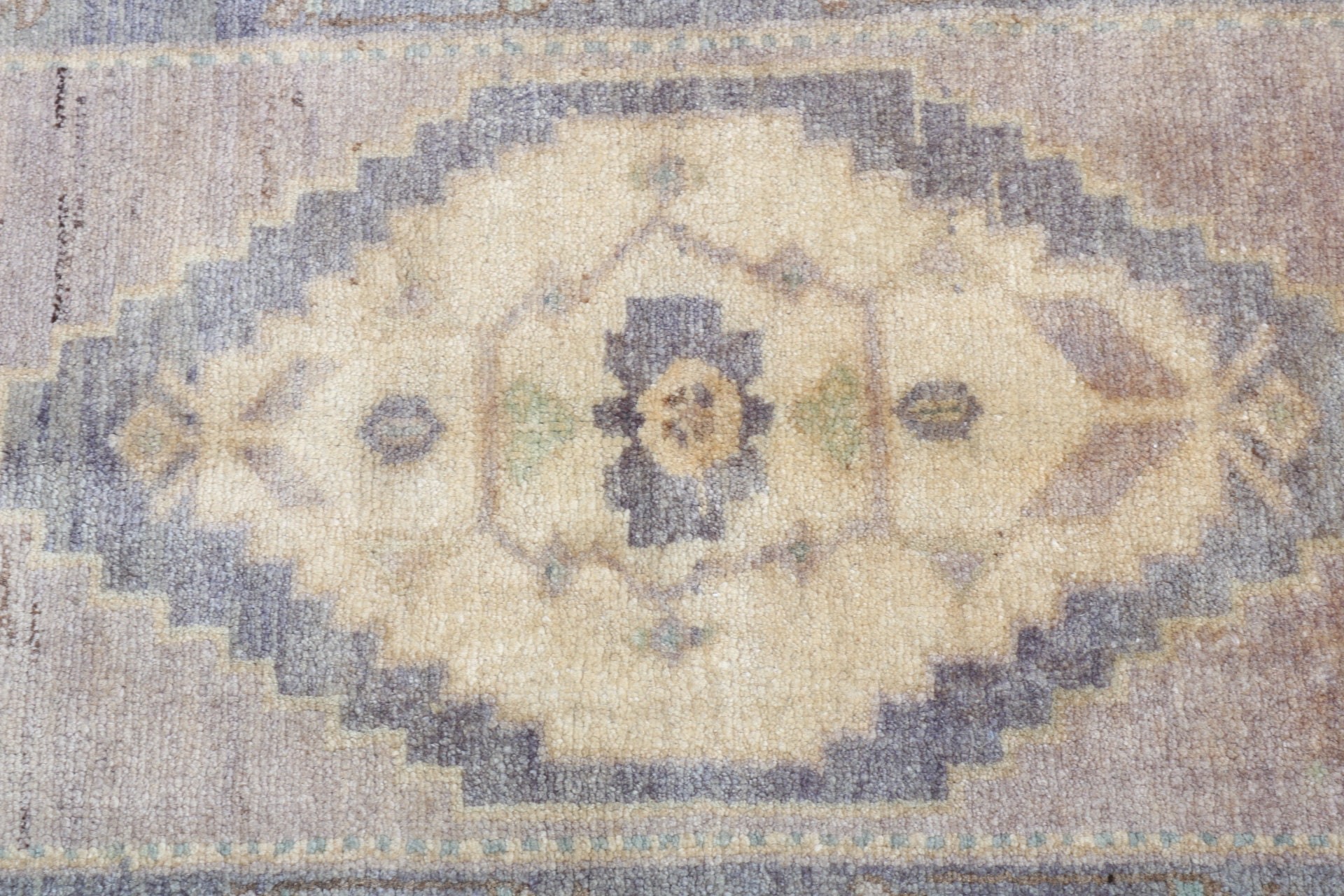 Beige Handwoven Rug, Turkish Rugs, Rugs for Kitchen, Vintage Rug, 1.5x2.9 ft Small Rugs, Bedroom Rug, Nursery Rug, Floor Rug, Neutral Rugs