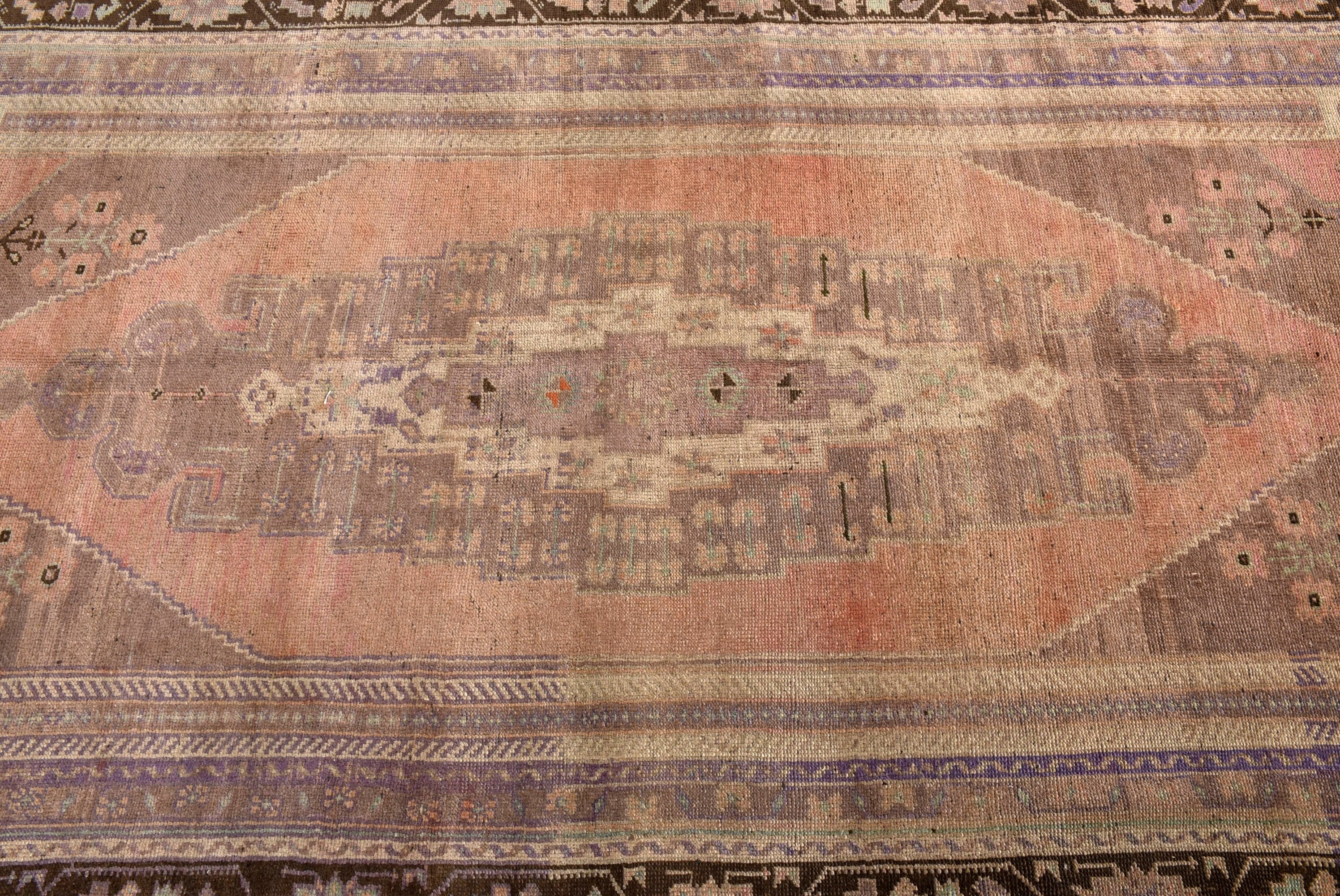 Aztek Halısı, Yeşil Antika Halılar, Oturma Odası Halıları, Düz Dokuma Halı, Türk Halısı, Oushak Halısı, Vintage Halılar, Yatak Odası Halısı, 4,8x9,7 ft Büyük Halılar