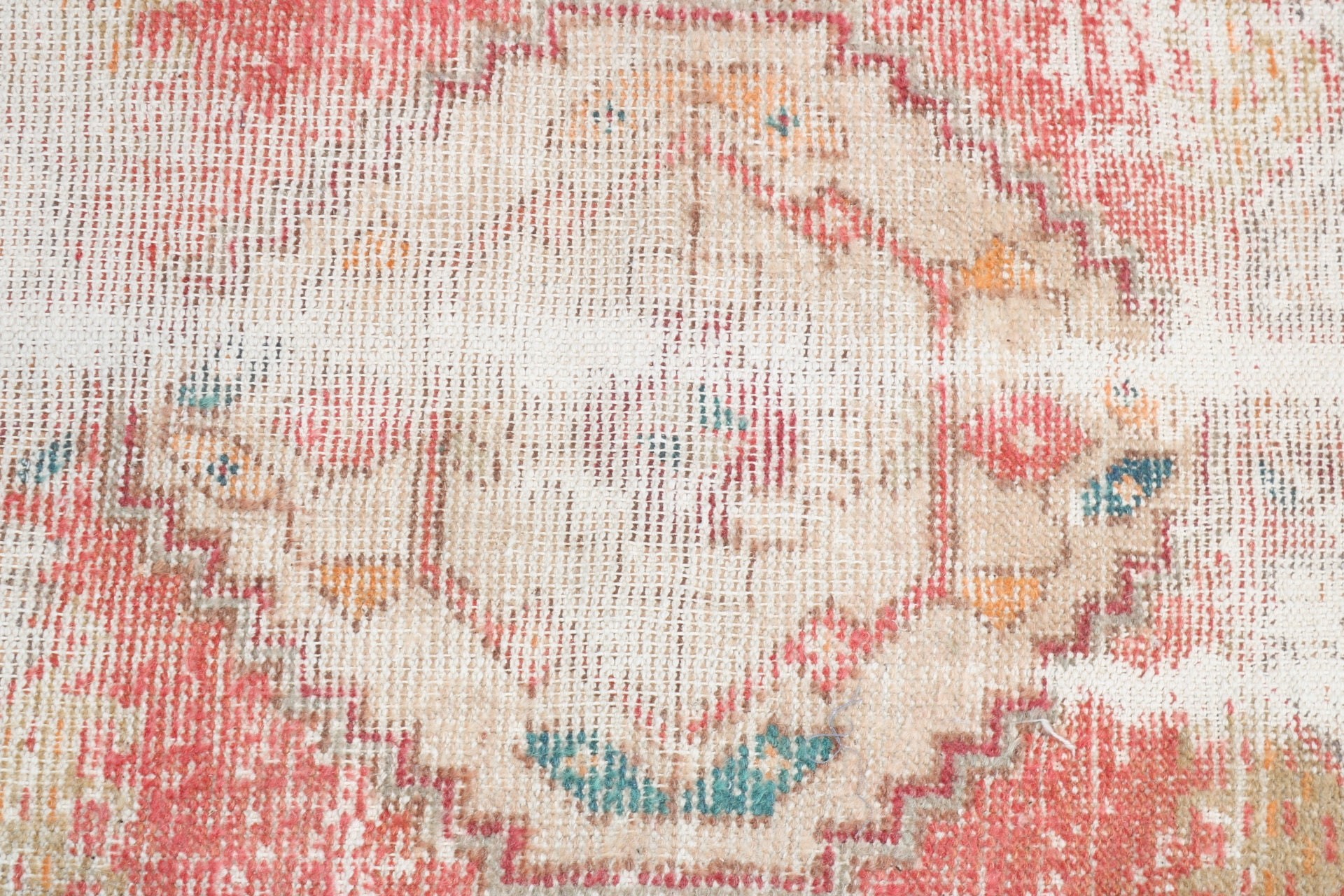 Vintage Halılar, Paspas Halıları, 1.4x2.8 ft Küçük Halılar, Yer Halıları, Türk Halıları, Bej Lüks Halı, Boho Halıları, Mutfak Halısı, Yatak Odası Halıları