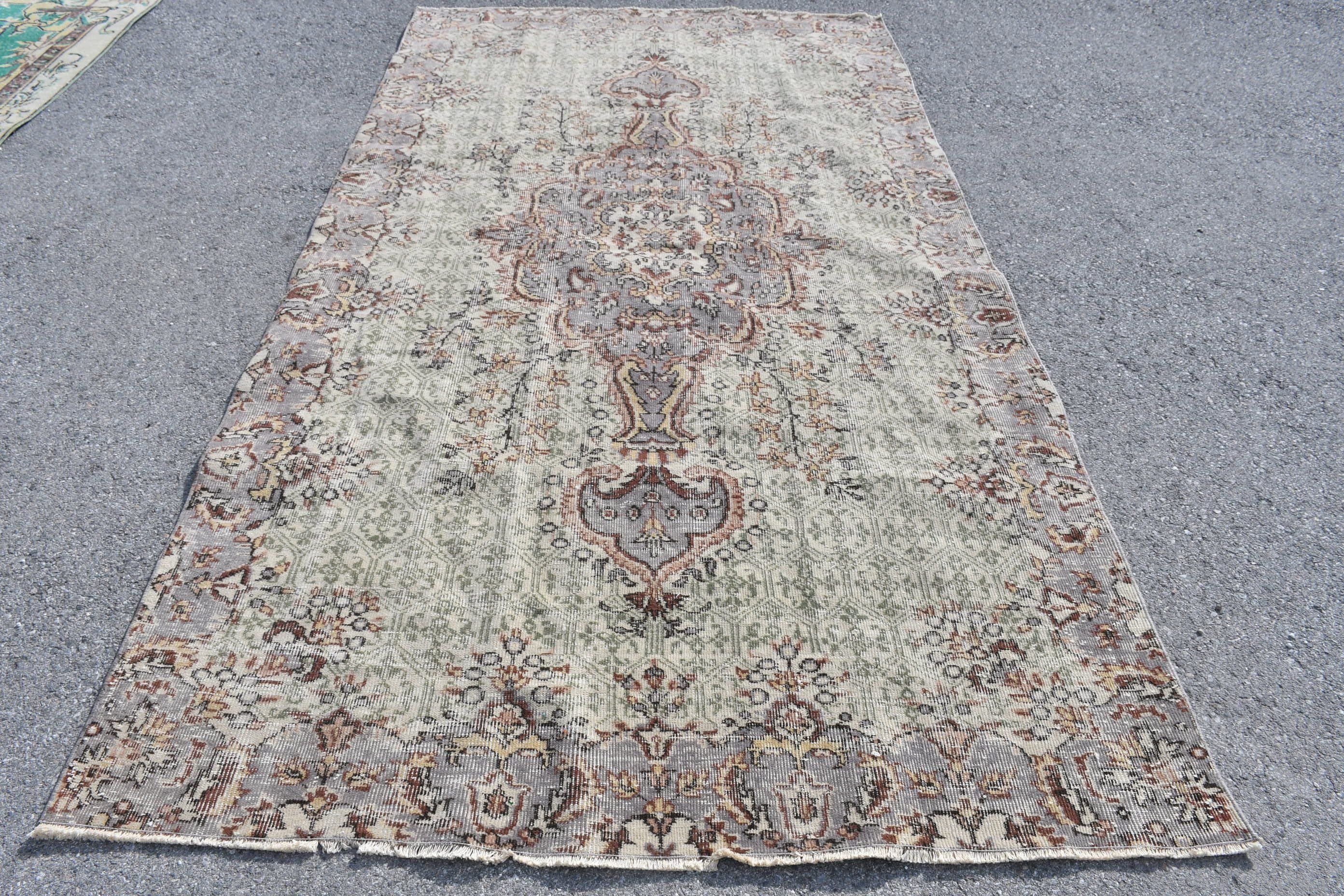 Living Room Rug, Vintage Rugs, Bedroom Rugs, Vintage Decor Rug, Rugs for Salon, Floor Rug, Moroccan Rug, Turkish Rugs, 5.3x9.8 ft Large Rug