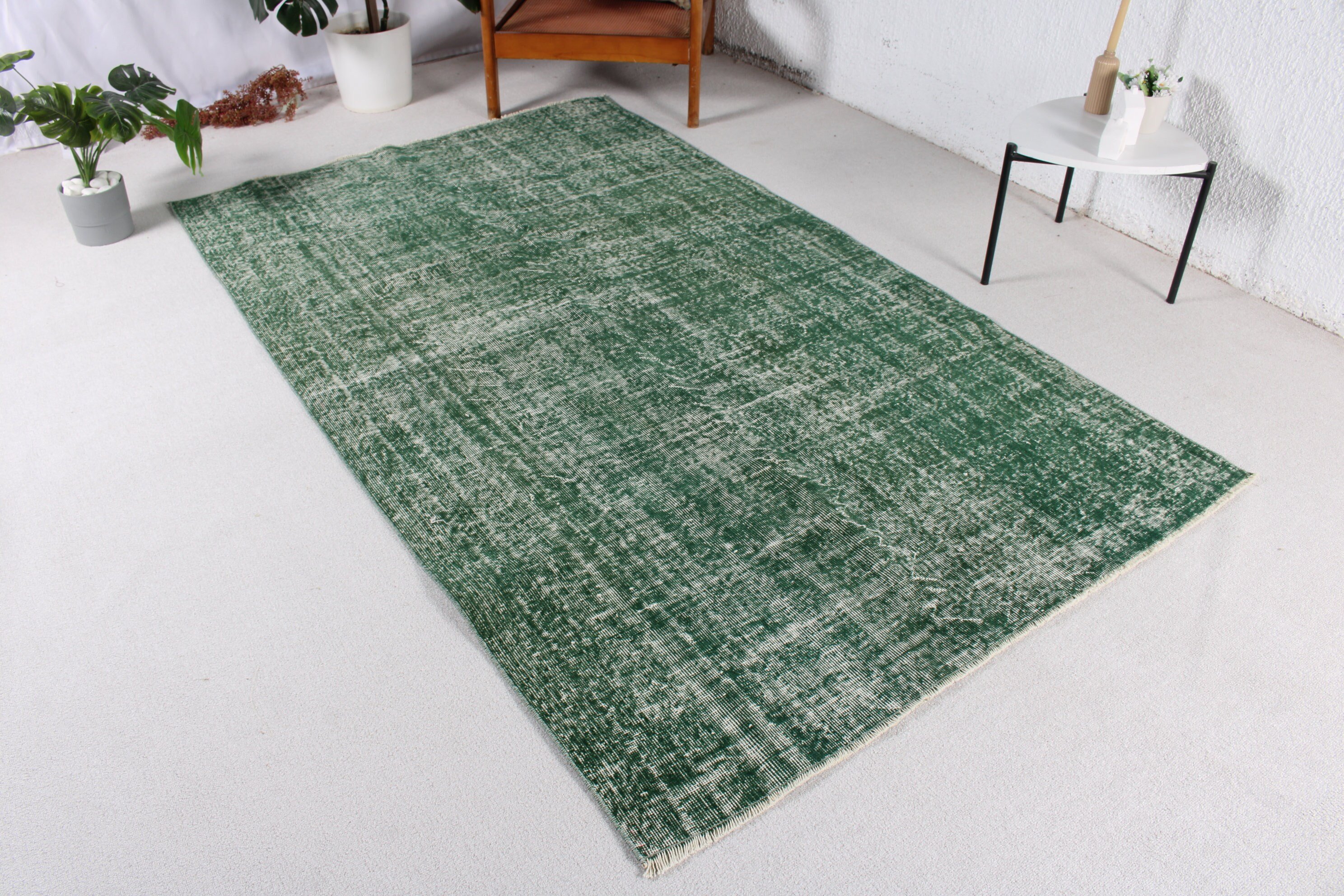 4.7x10.8 ft Large Rug, Bedroom Rug, Turkey Rug, Home Decor Rugs, Dining Room Rug, Vintage Rug, Turkish Rug, Anatolian Rug, Green Luxury Rug