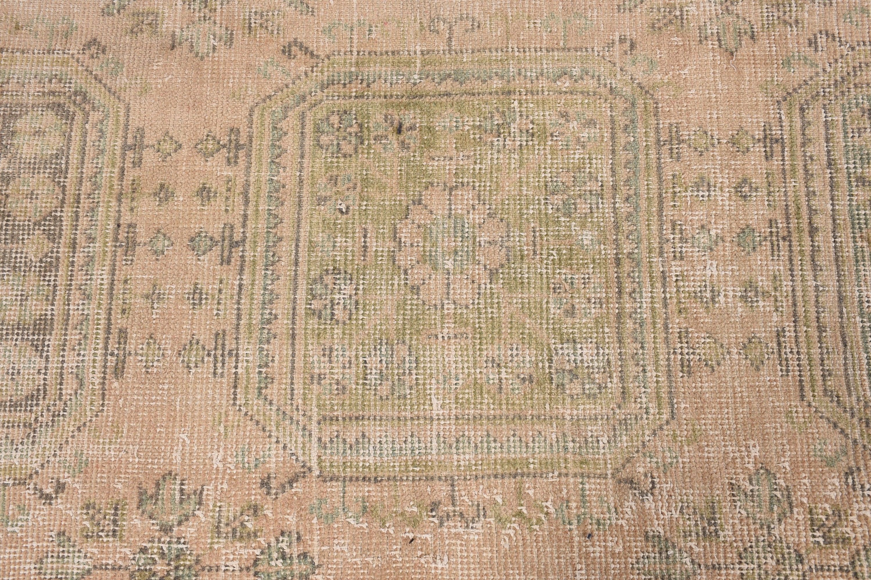 2.9x11.2 ft Runner Halıları, Bej Yün Halı, Yer Halısı, Vintage Halı, Fas Halıları, Mutfak Halıları, Türk Halısı, Koridor Halıları, Mutfak Halıları