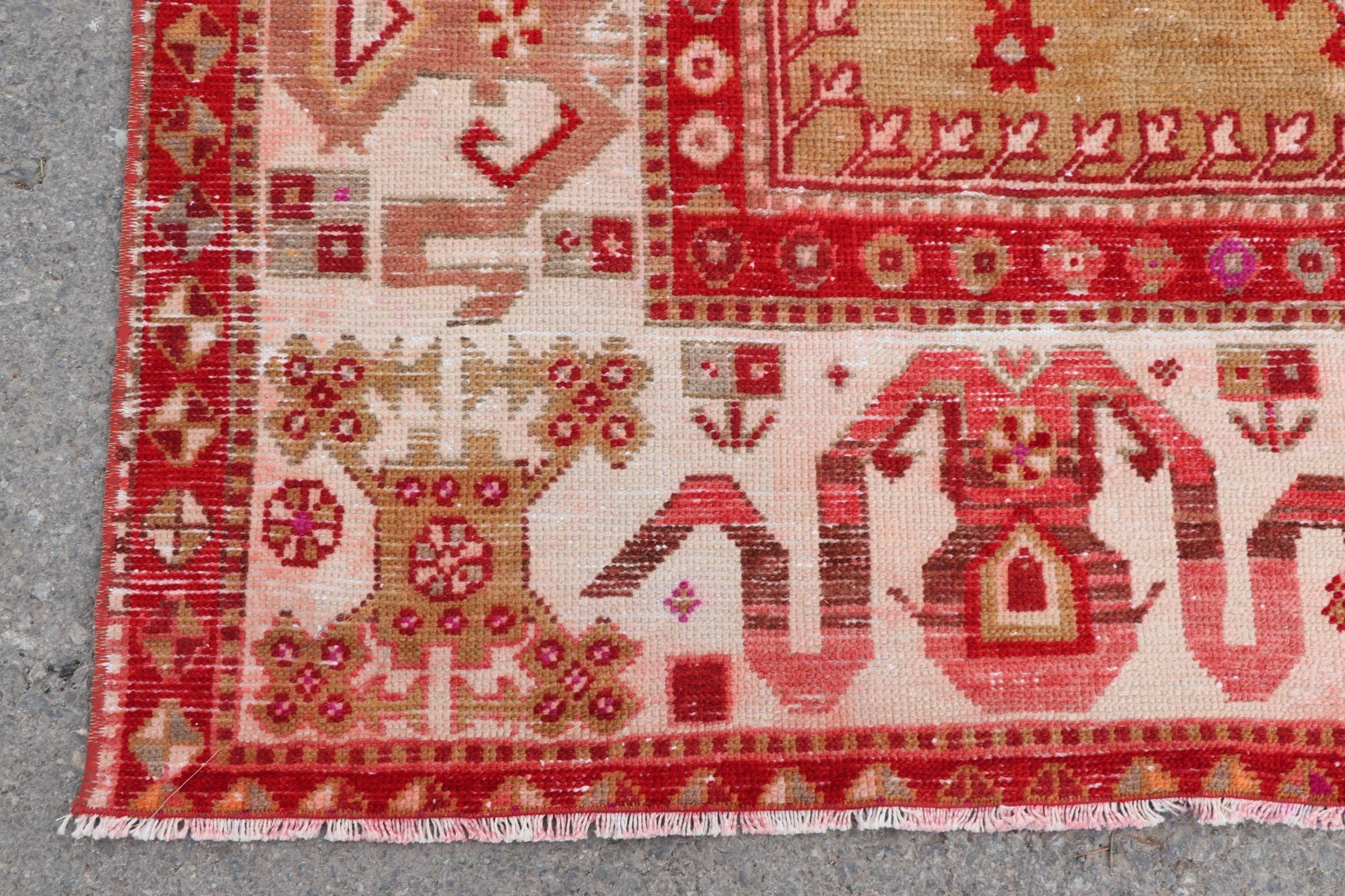 Vintage Rugs, 5.4x7.7 ft Large Rugs, Turkish Rugs, Red Oriental Rug, Living Room Rug, Anatolian Rugs, Dining Room Rug