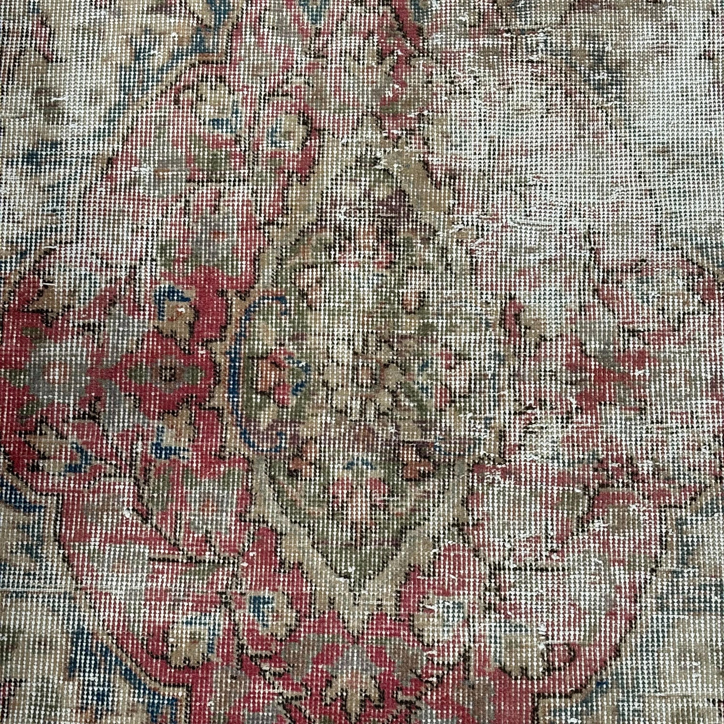 Vintage Halı, Büyük Oushak Halıları, Salon Halısı, Pembe Düz Dokuma Halıları, Açıklama Halıları, 5,5x9,1 ft Büyük Halıları, Türk Halıları