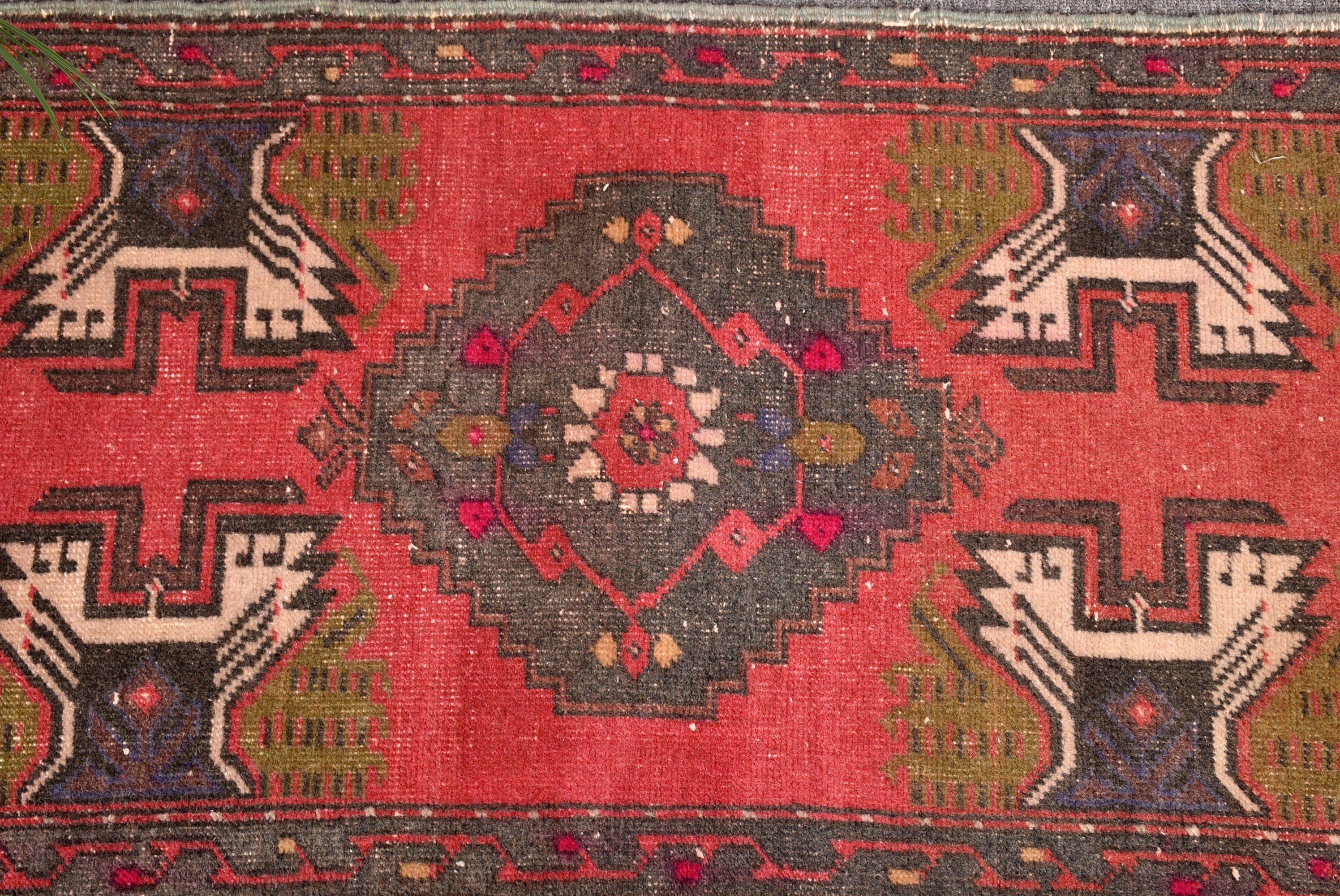 Banyo Halıları, Ev Dekorasyonu Halısı, 1.8x3.4 ft Küçük Halı, El Dokuma Halılar, Lüks Halılar, Pembe Yer Halısı, Türk Halısı, Küçük Boho Halıları, Vintage Halı