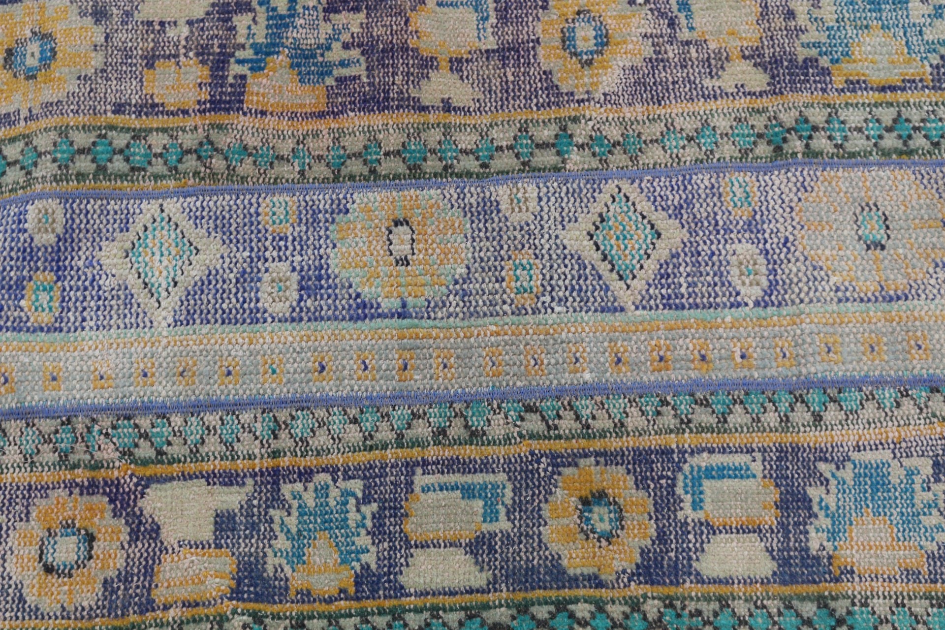 Hallway Rugs, Yellow Antique Rug, Turkish Rugs, Kitchen Rug, Vintage Rugs, Floor Rug, Rugs for Stair, 2.2x7.5 ft Runner Rugs, Moroccan Rug