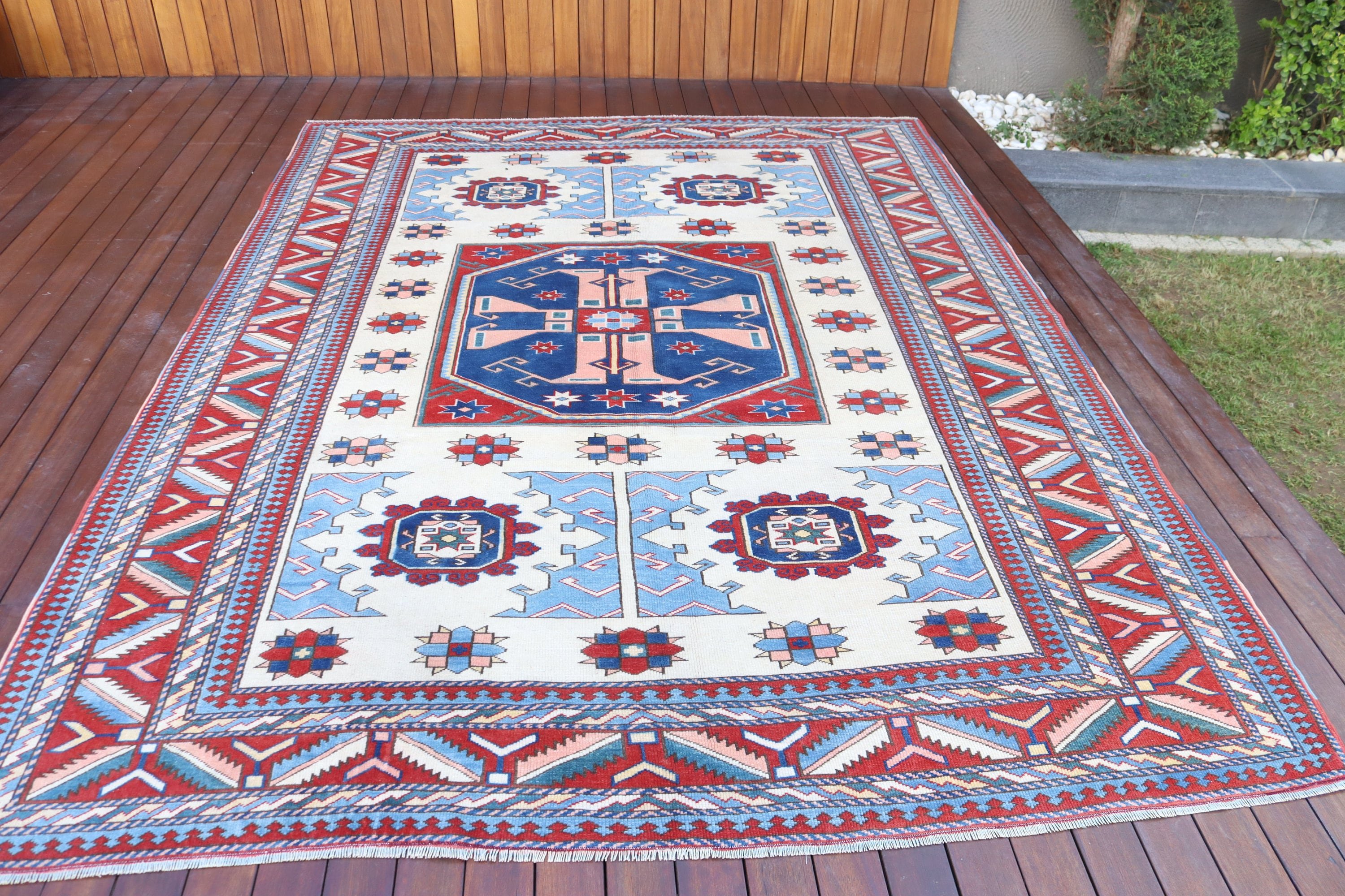 Yemek Odası Halısı, Lüks Halılar, Vintage Halı, Açıklama Halıları, Modern Halı, Salon Halıları, 6,9x9,4 ft Büyük Halı, Bej Antika Halılar, Türk Halıları