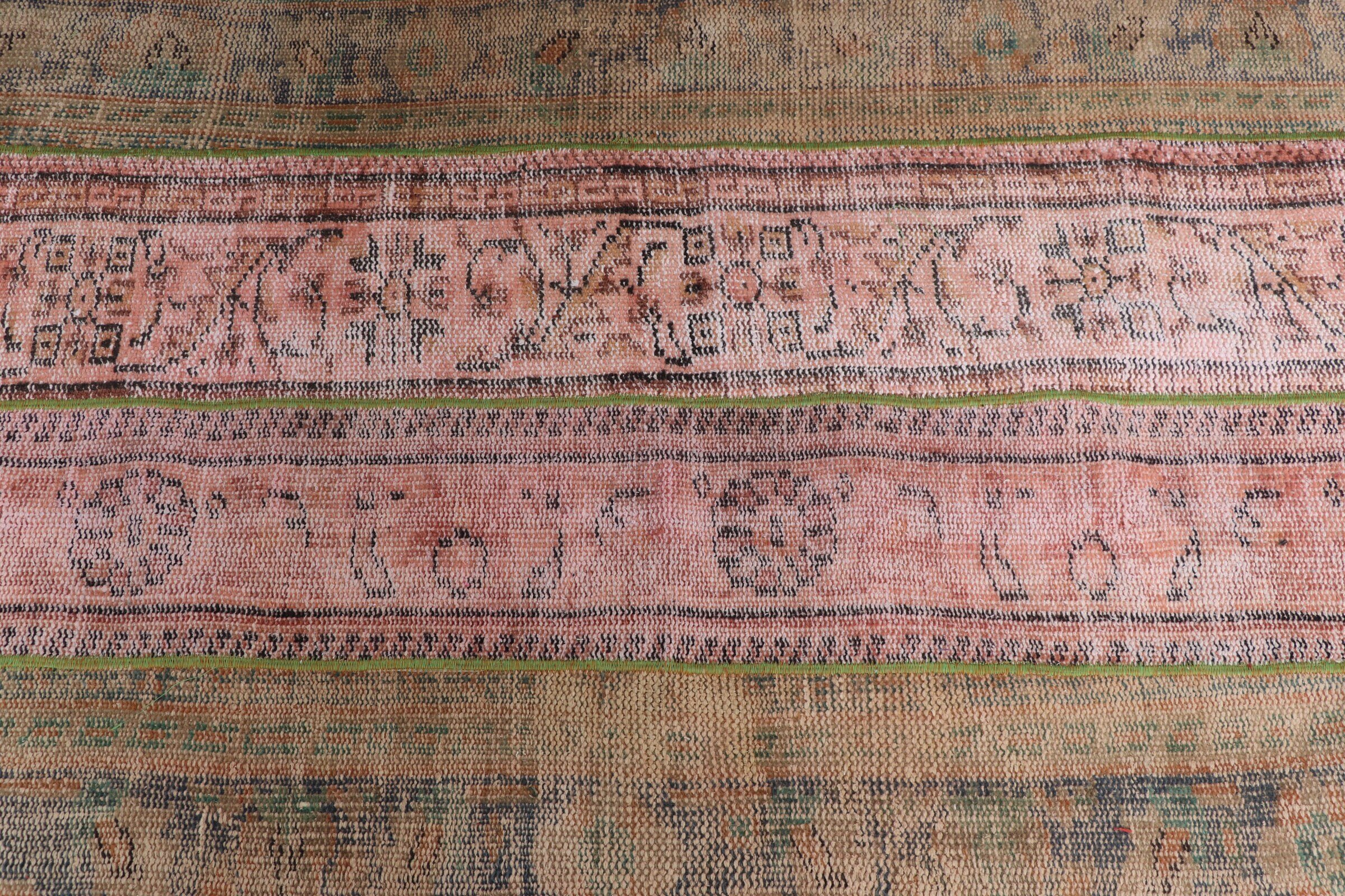 Vintage Halı, Anadolu Halısı, Yatak Odası Halıları, Çocuk Halısı, Pembe 3.1x6.2 ft Accent Halı, Yatak Odası Halıları, Türk Halısı, Yer Halıları