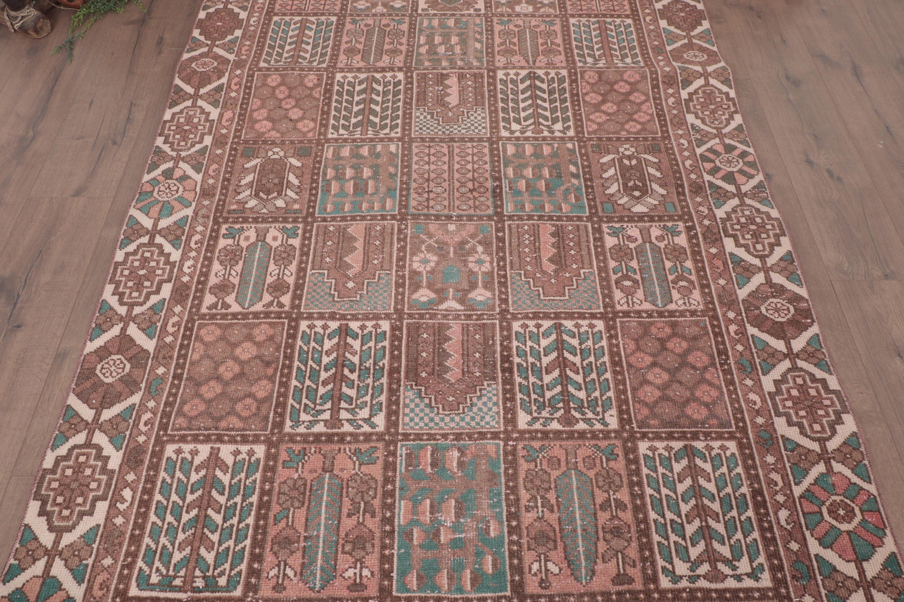 Bronze Luxury Rugs, Vintage Rugs, 4.7x9.8 ft Large Rugs, Turkish Rug, Salon Rugs, Moroccan Rugs, Bedroom Rug, Modern Rug, Large Oushak Rugs