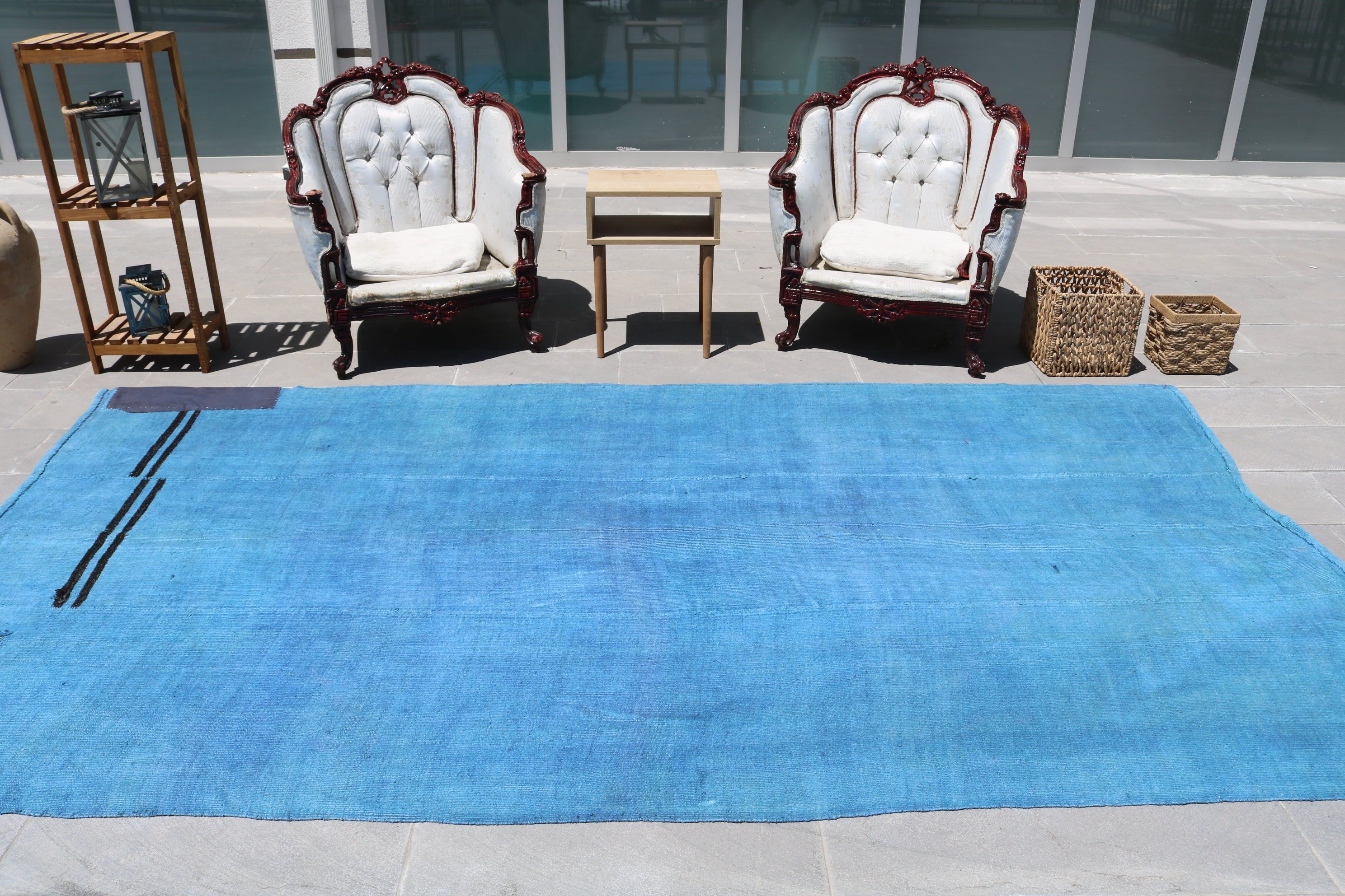 Living Room Rug, 6.2x11.5 ft Oversize Rugs, Aztec Rug, Turkish Rug, Vintage Rug, Rugs for Dining Room, Wool Rugs, Bedroom Rugs, Saloon Rug