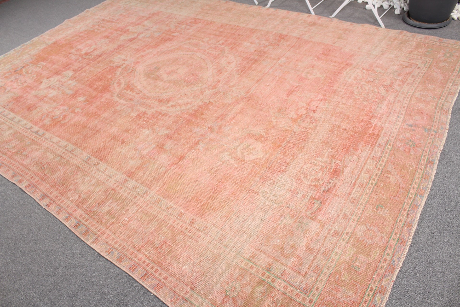 Red Wool Rugs, Turkish Rug, Living Room Rugs, Salon Rug, Anatolian Rugs, Vintage Rugs, Kitchen Rugs, Tribal Rugs, 7.8x11 ft Oversize Rug