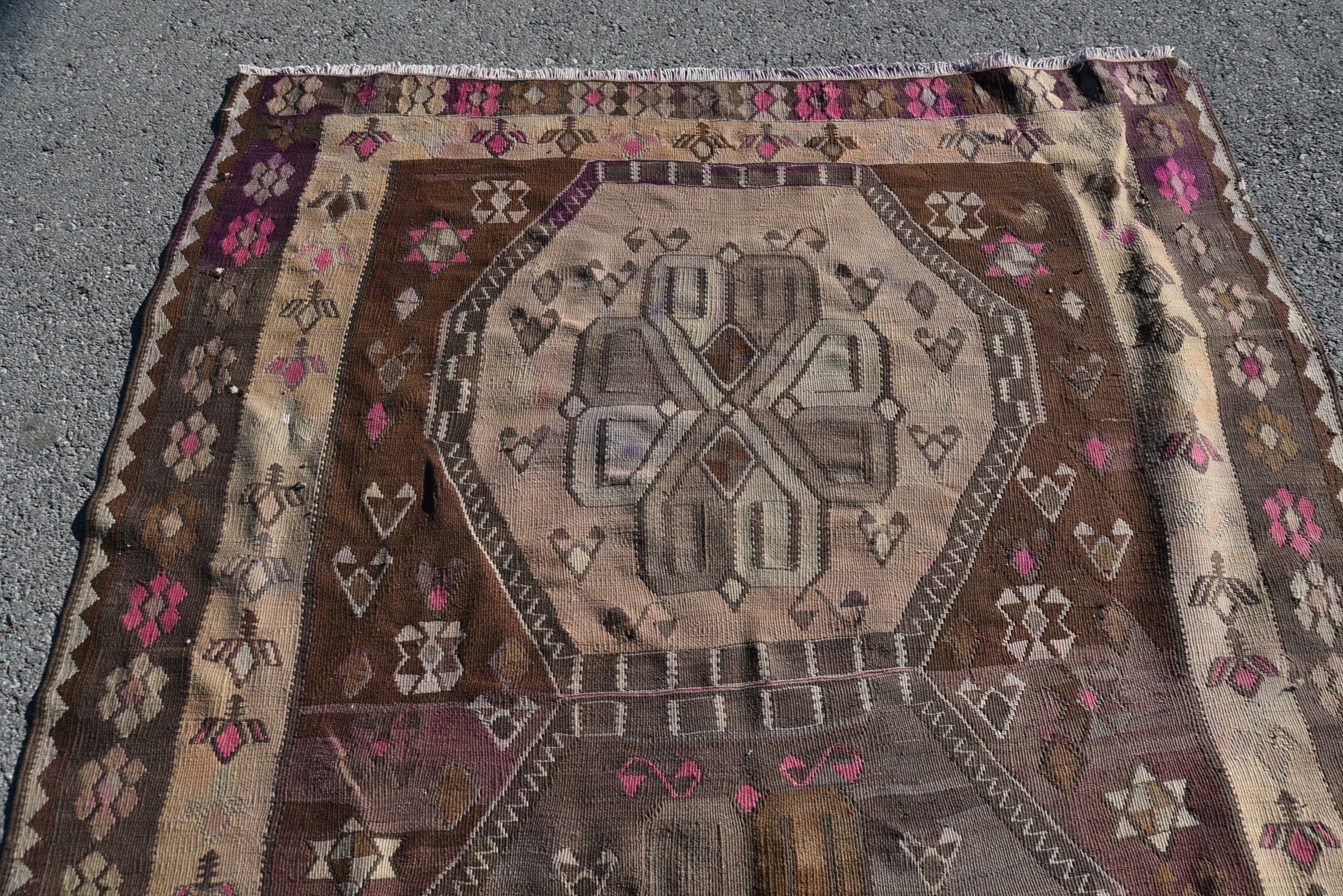 Oturma Odası Halısı, Eski Halı, 5.5x13.1 ft Büyük Boy Halı, Türk Halısı, Salon Halıları, Kilim, Vintage Halılar, Salon Halıları, Havalı Halılar, Fas Halıları