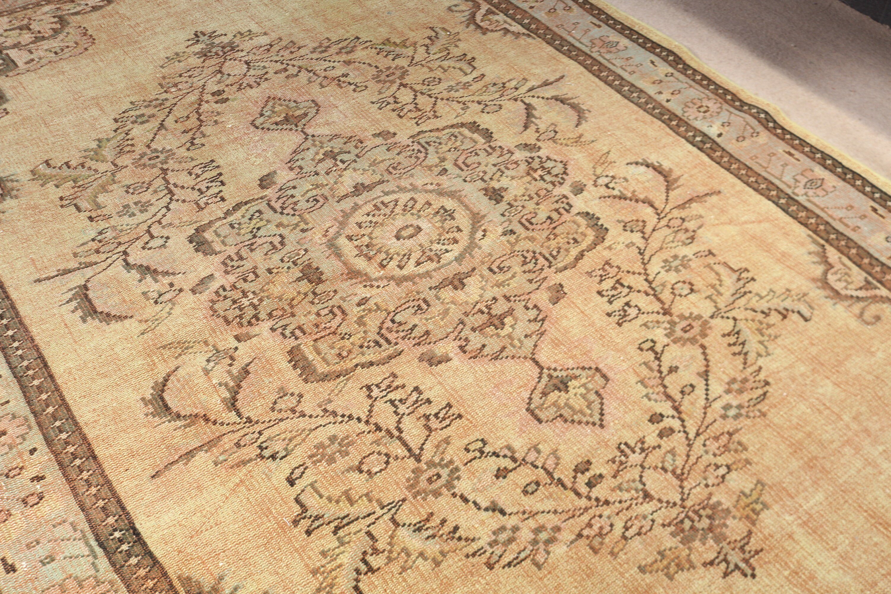 Vintage Halılar, Türk Halısı, Büyük Boho Halısı, Düz Dokuma Halısı, Kahverengi Mutfak Halısı, 6.3x9 ft Büyük Halısı, Yatak Odası Halıları, Kabile Halısı, Oturma Odası Halıları