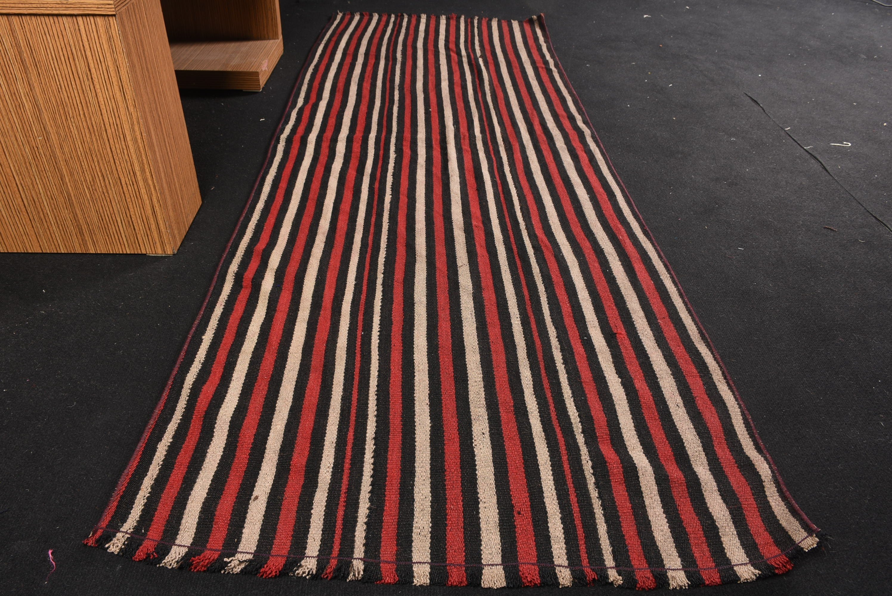 Yün Halılar, 2.9x8.2 ft Yolluk Halı, Kırmızı Mutfak Halısı, Türk Halıları, Organik Halı, Merdiven Halısı, Anadolu Halısı, Vintage Halı, Kilim, Koridor Halısı